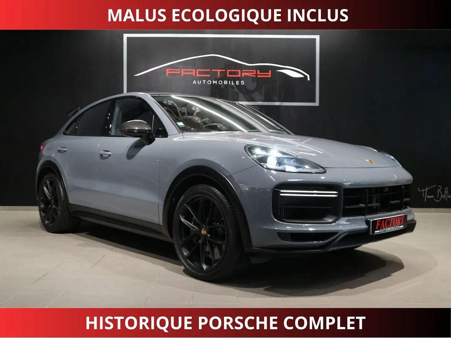 Porsche Cayenne III 4.0 V8 640CH TURBO GT Bleu - 1
