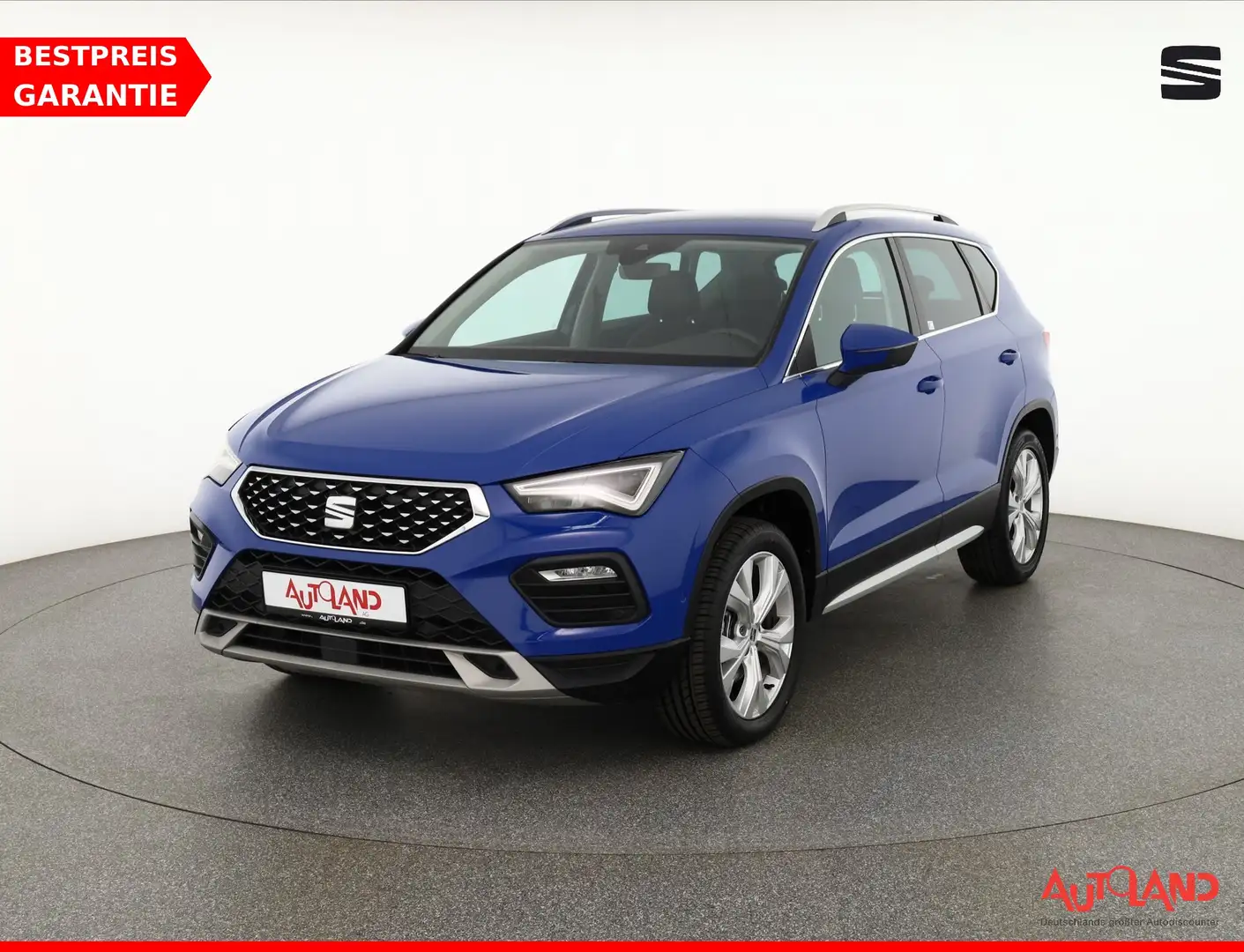 SEAT Ateca 2.0 TDI 4Drive Xperience AHK Alcantara ACC Bleu - 1