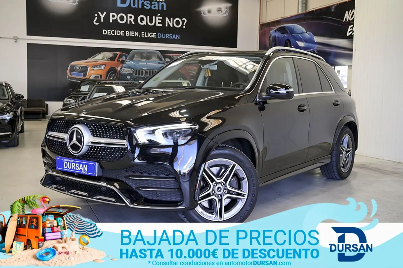Mercedes-Benz GLE 300 300d 4Matic Aut. Negro - 1