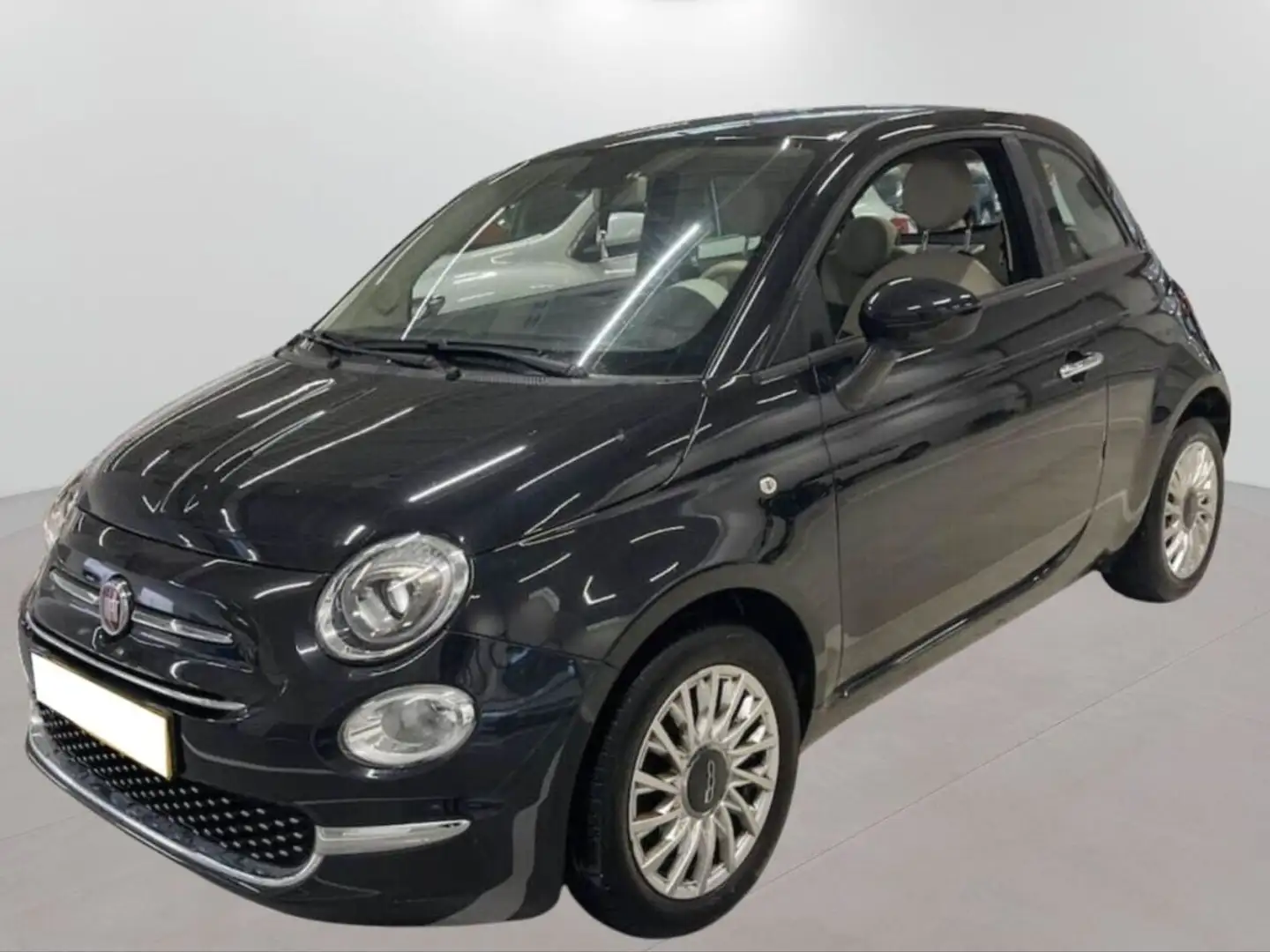 Fiat 500 1.0 Hybride Lounge Noir - 1