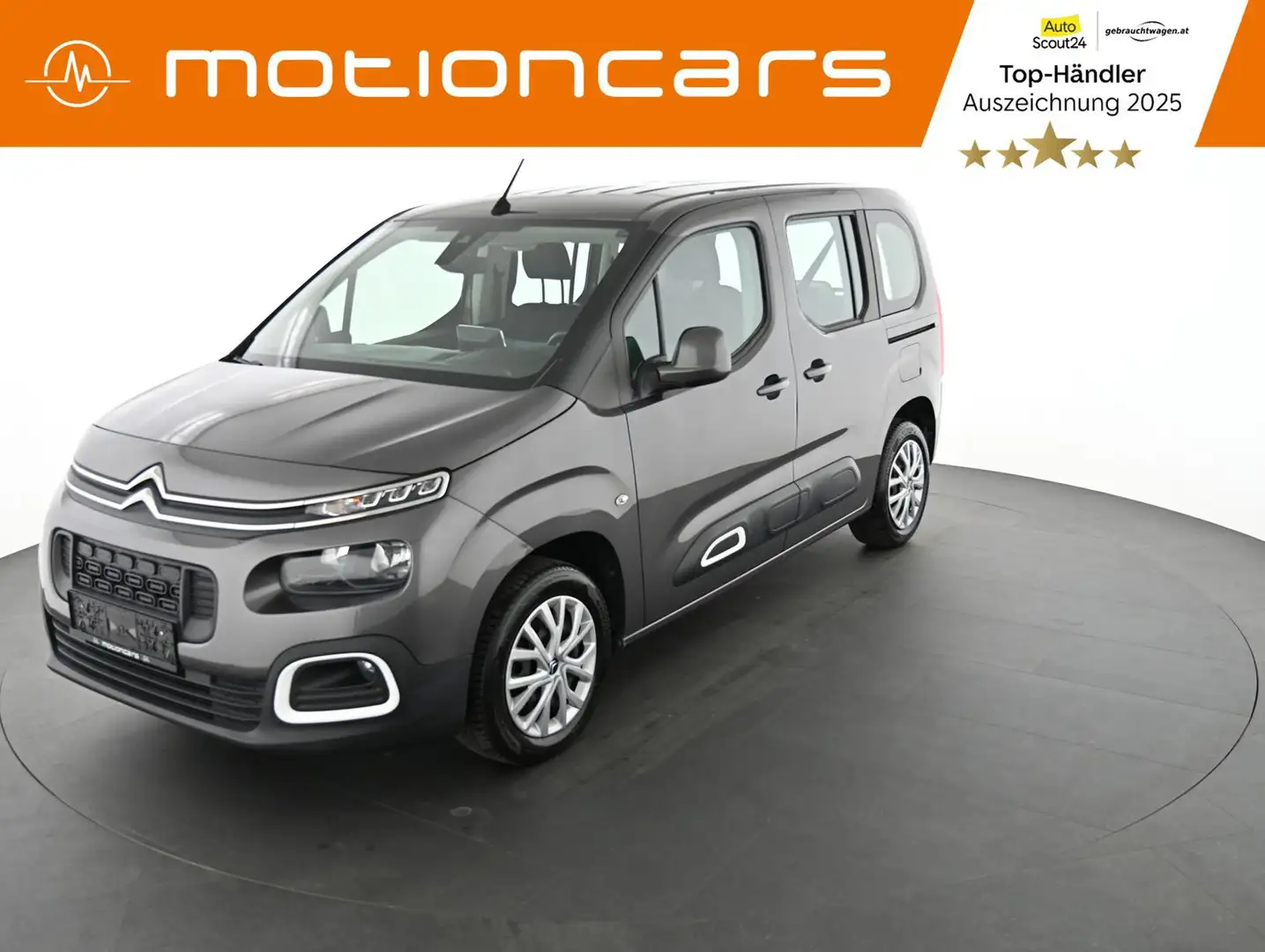 Citroen Berlingo 1.5 BlueHDi 130 Feel Aut. Pickerl NEU Grau - 1