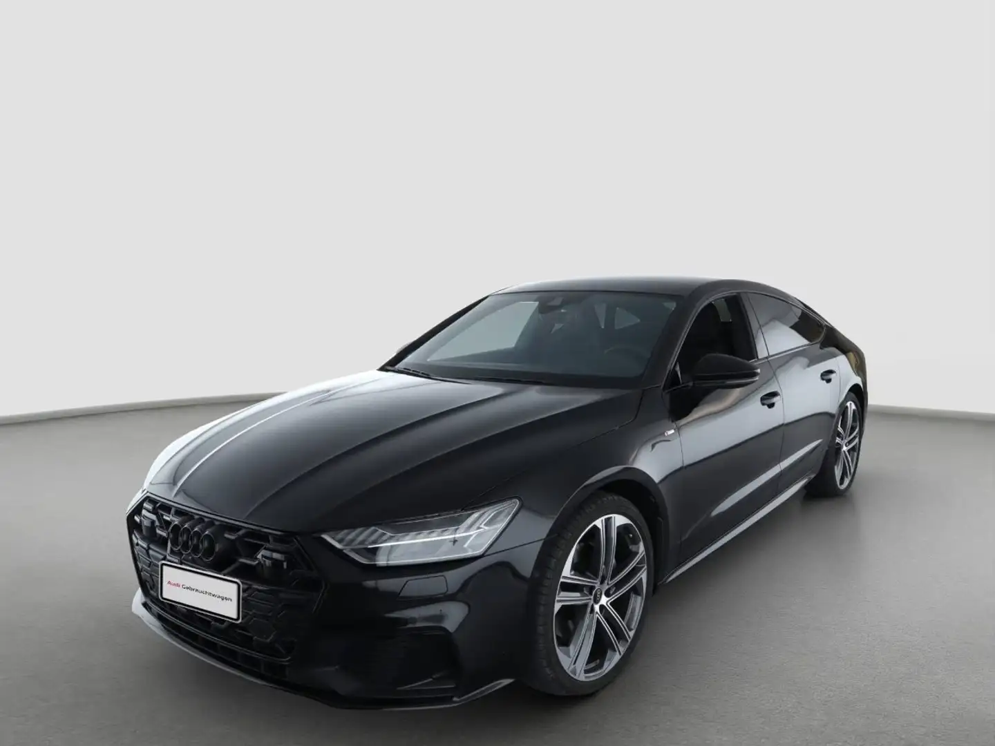 Audi A7 Sportback 45 TFSI qu. S tr. Matrix PANO Stdhz Schwarz - 2