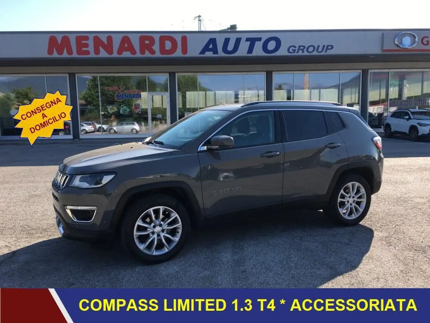 Jeep Compass 1.3 Turbo T4 Limited GANCIO TRAINO+NAVI+CAMERA Argento - 1