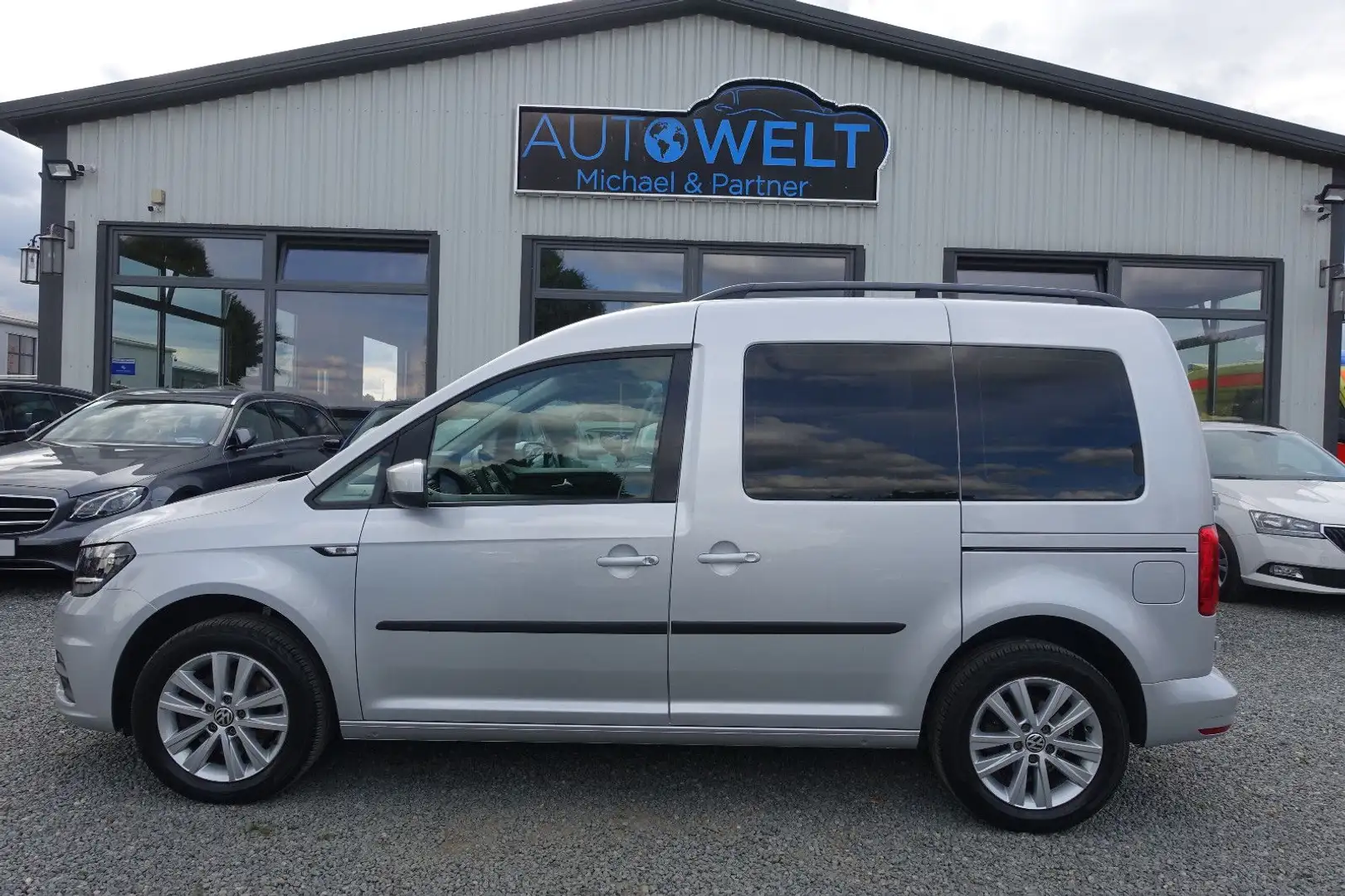 Volkswagen Caddy 1.4 TSI KLIMA PDC TEMP ALU 16' Insp+TÜVNeu Silber - 1