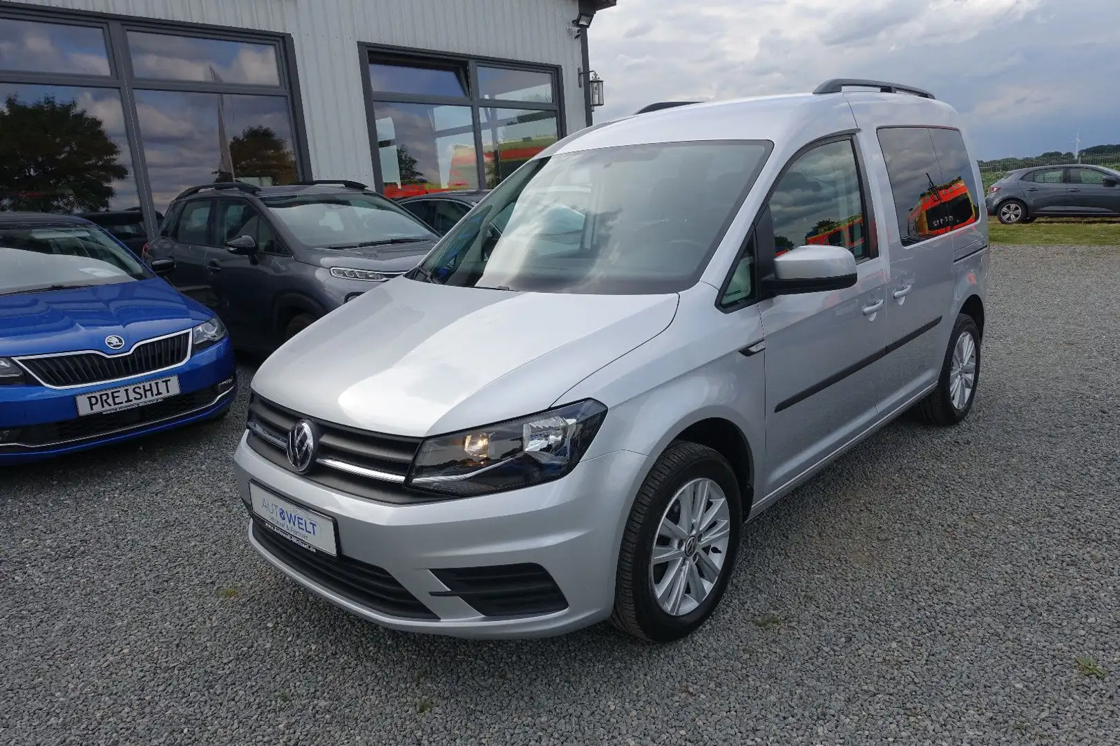 Volkswagen Caddy 1.4 TSI KLIMA PDC TEMP ALU 16' Insp+TÜVNeu Silber - 2