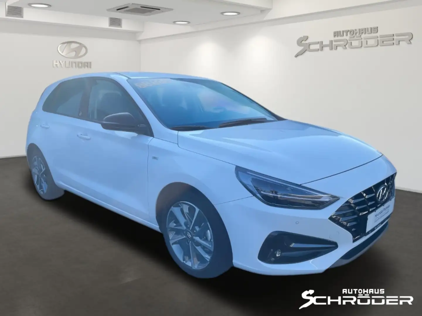 Hyundai i30 1.5T FL DCT Navi, Klima, LED, Sitzheizung Weiß - 2