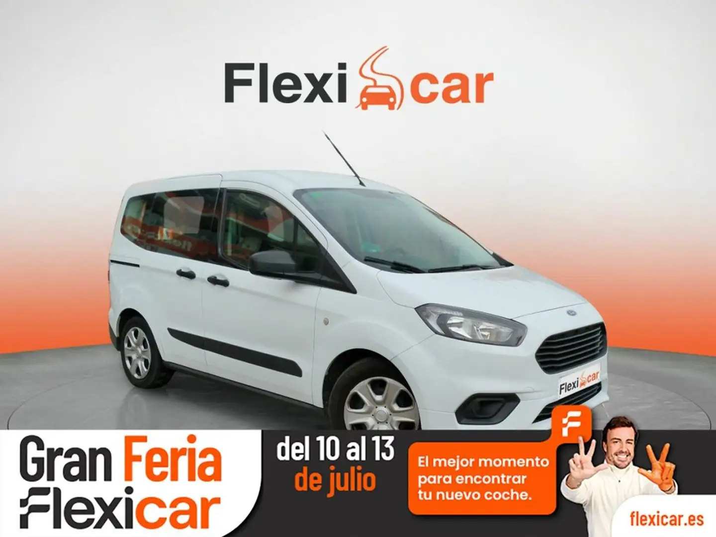 Ford Tourneo Courier 1.0 EcoBoost 74kW (100CV) Ambiente Blanco - 1