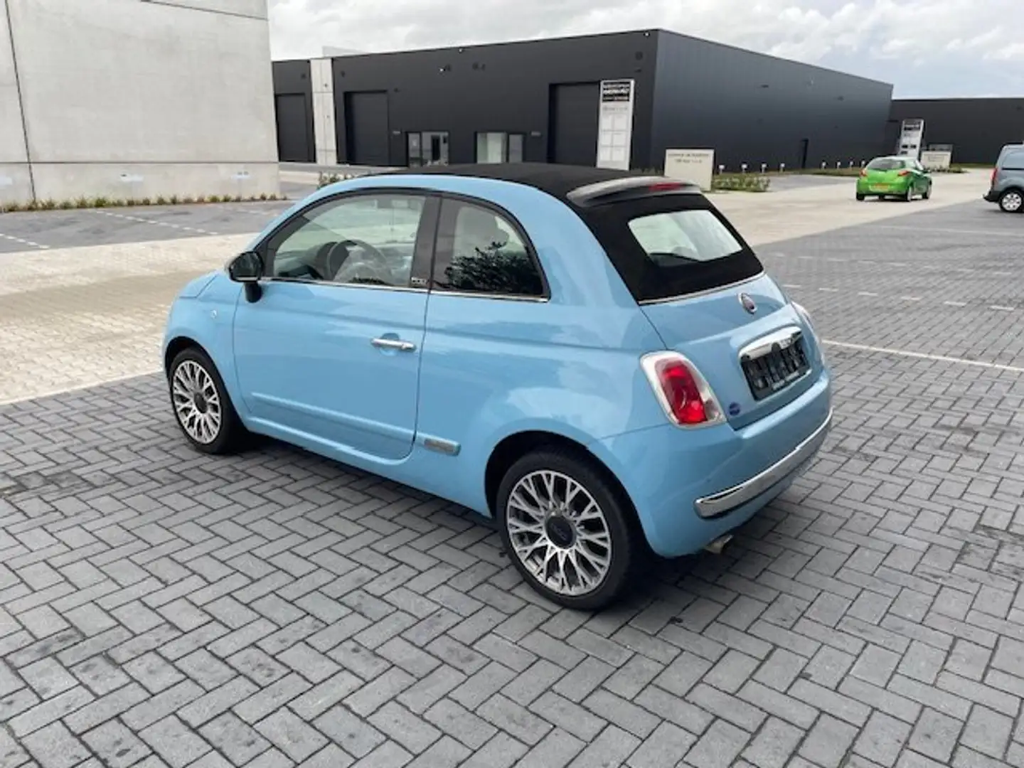 Fiat 500C 1.2 Lounge Cabriolet, Airco, Sensoren, Garantie Bleu - 1