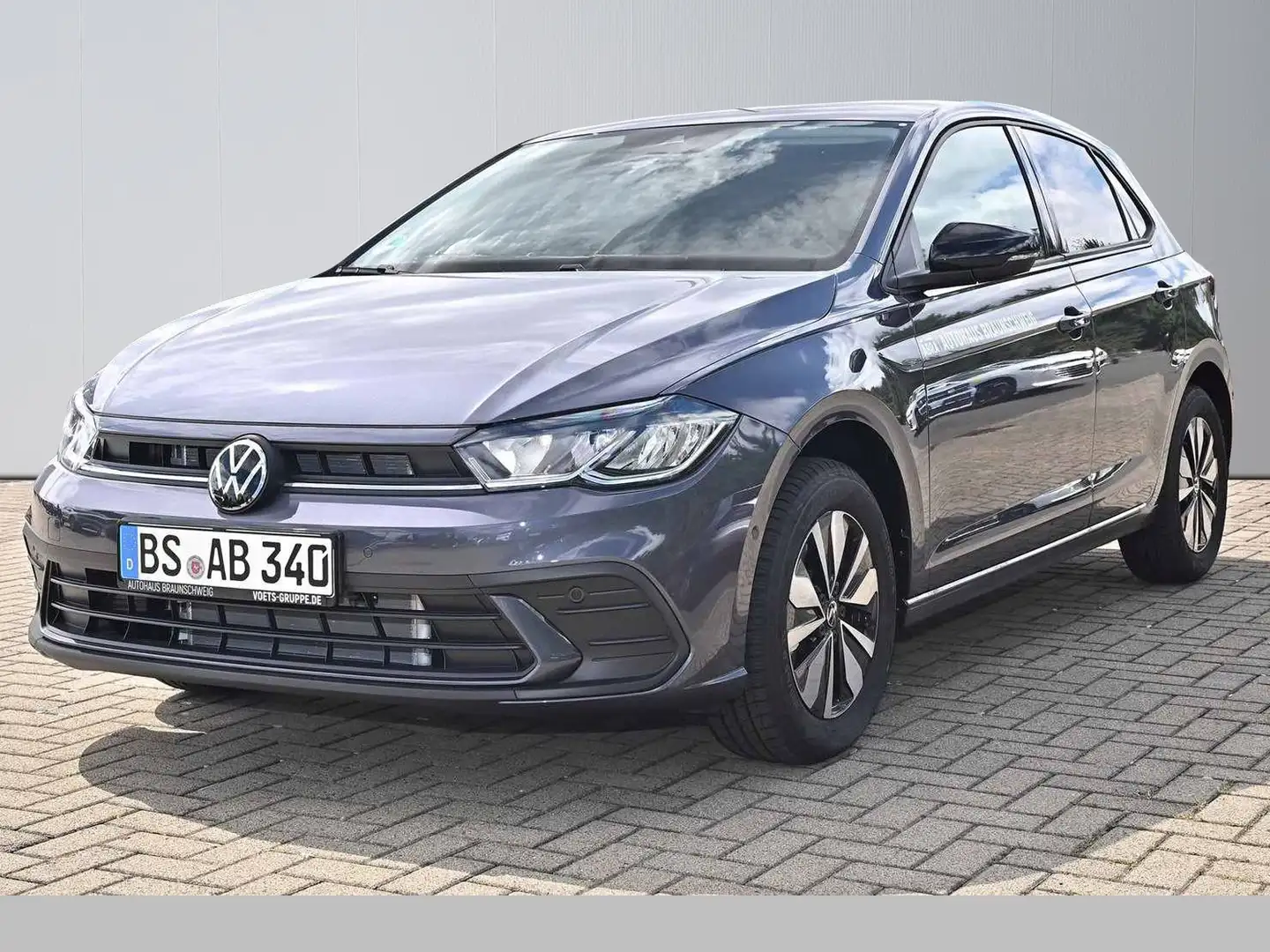 Volkswagen Polo VI 1.0 TSI Goal DSG LED+NAV+CAM+ACC Gris - 1