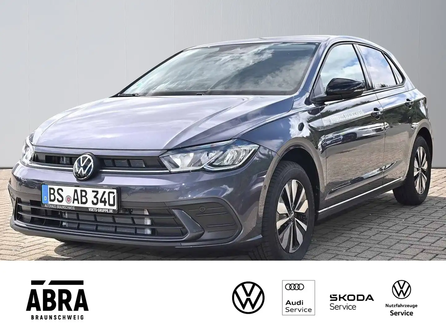 Volkswagen Polo VI 1.0 TSI Goal DSG LED+NAV+CAM+ACC Grau - 1
