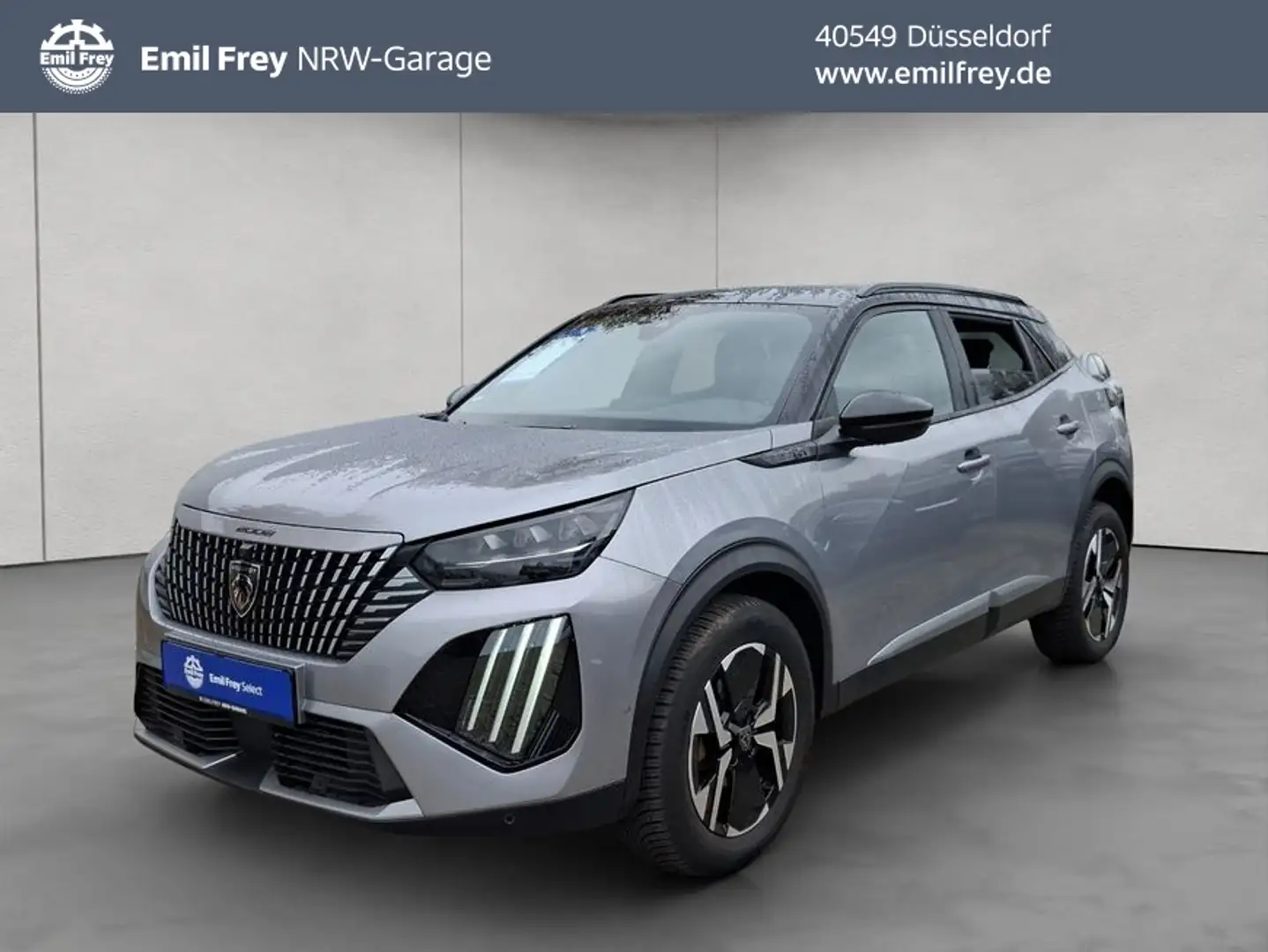 Peugeot 2008 PureTech 130 EAT8 GT AHK+LED+NAVI+SHZ Argent - 1