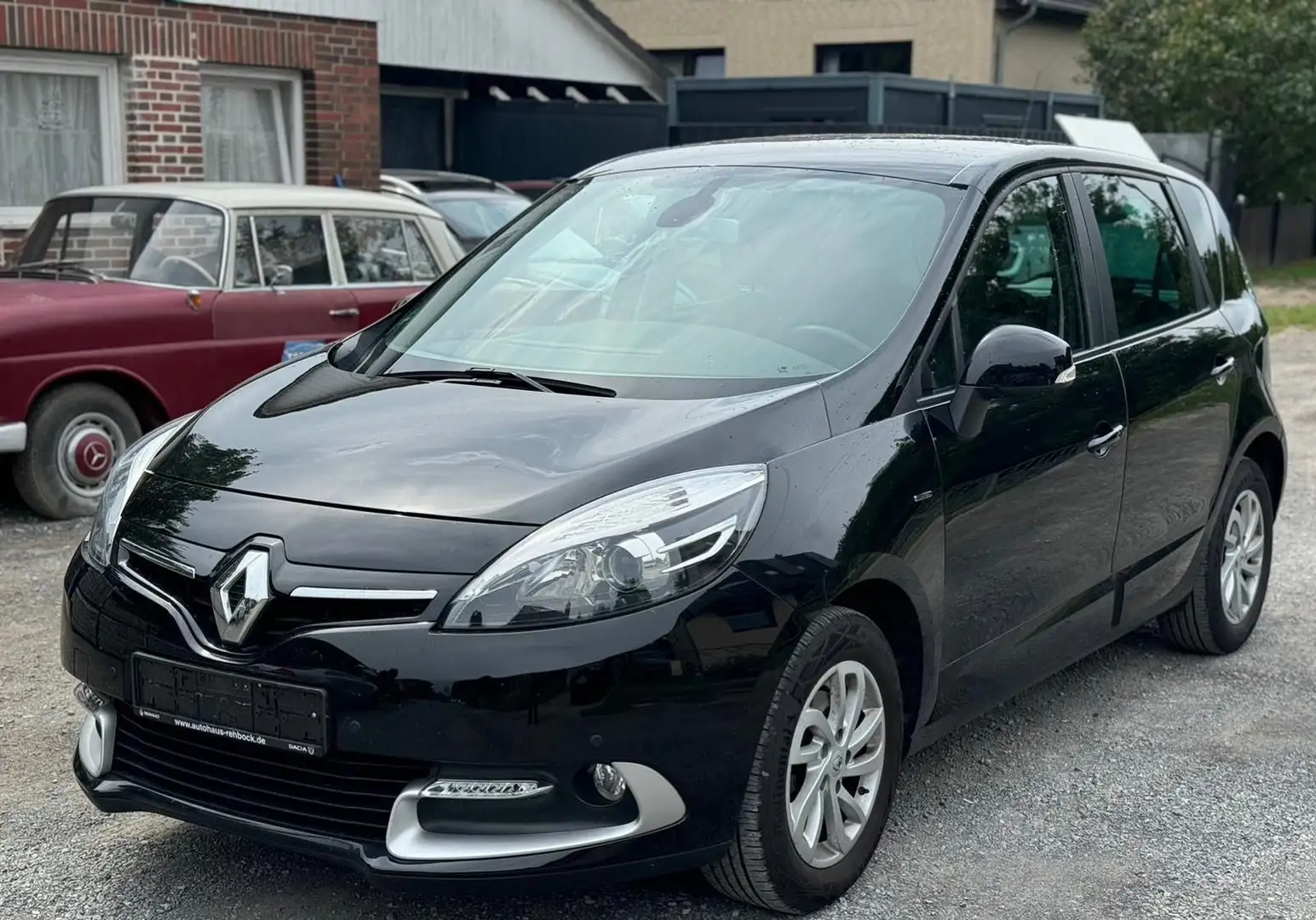Renault Scenic III Limited 1.2 Tüv Neu 1.Hand Scheckehft Schwarz - 1