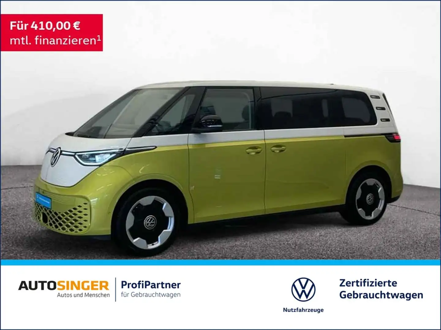 Volkswagen ID. Buzz ID.Buzz Pro LANG LR 7S SMARTGLAS*MASSAGE*AHK*360 Sárga - 1