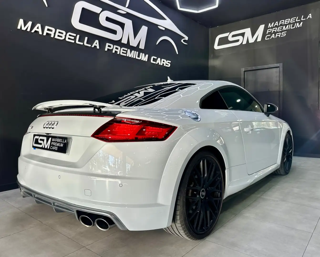 Audi TTS Coupé 2.0 TFSI quattro S-Tronic Blanc - 2
