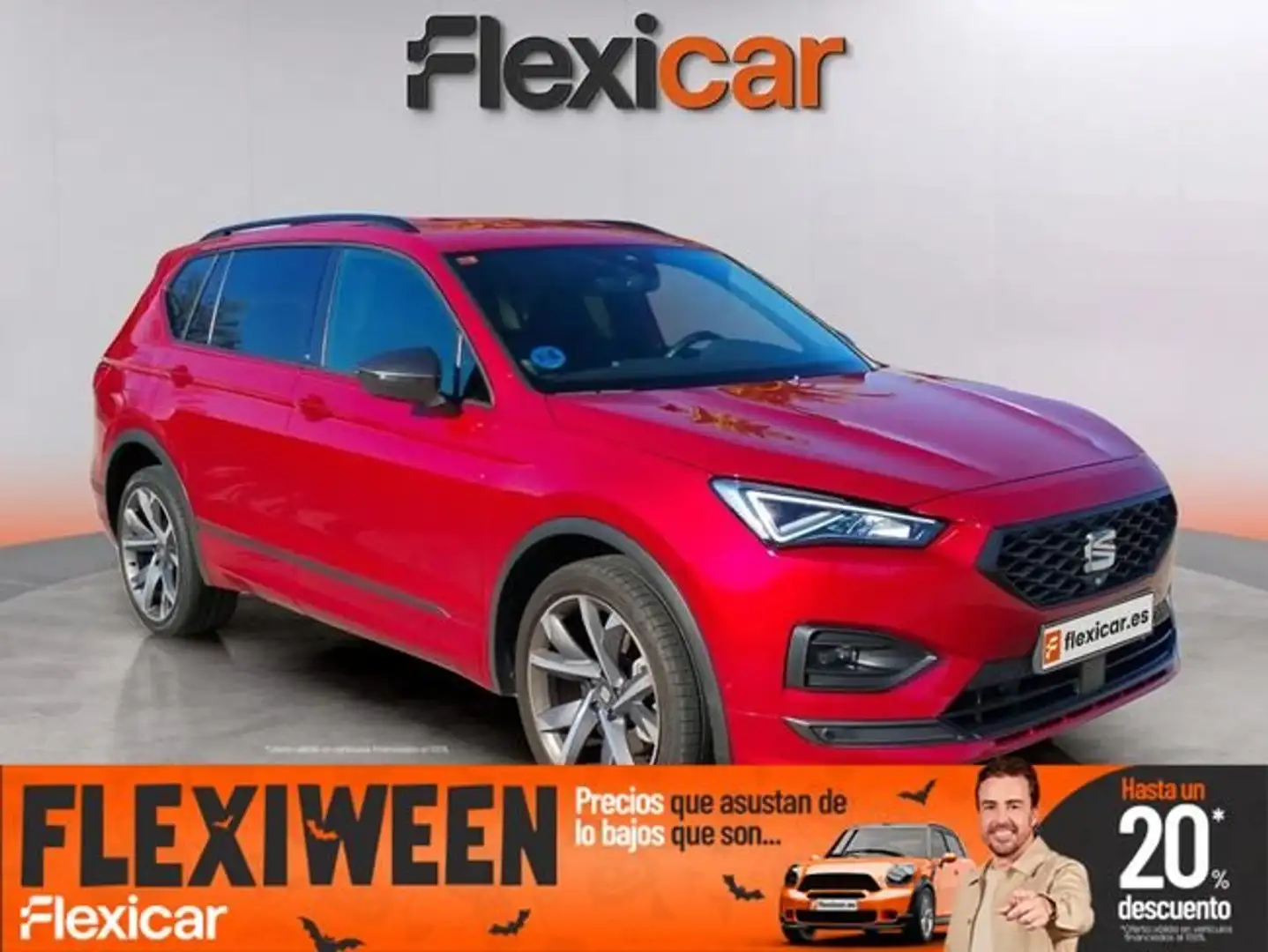 SEAT Tarraco 1.4 e-Hybrid FR DSG Rojo - 1