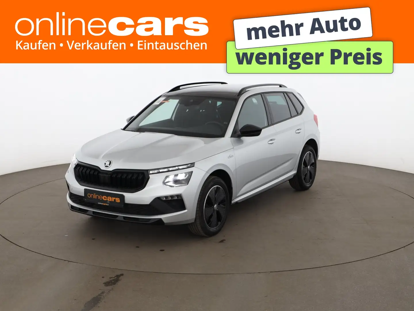 Skoda Kamiq 1.0 TSI Monte Carlo MATRIX SKY RADAR NAVI Grau - 1