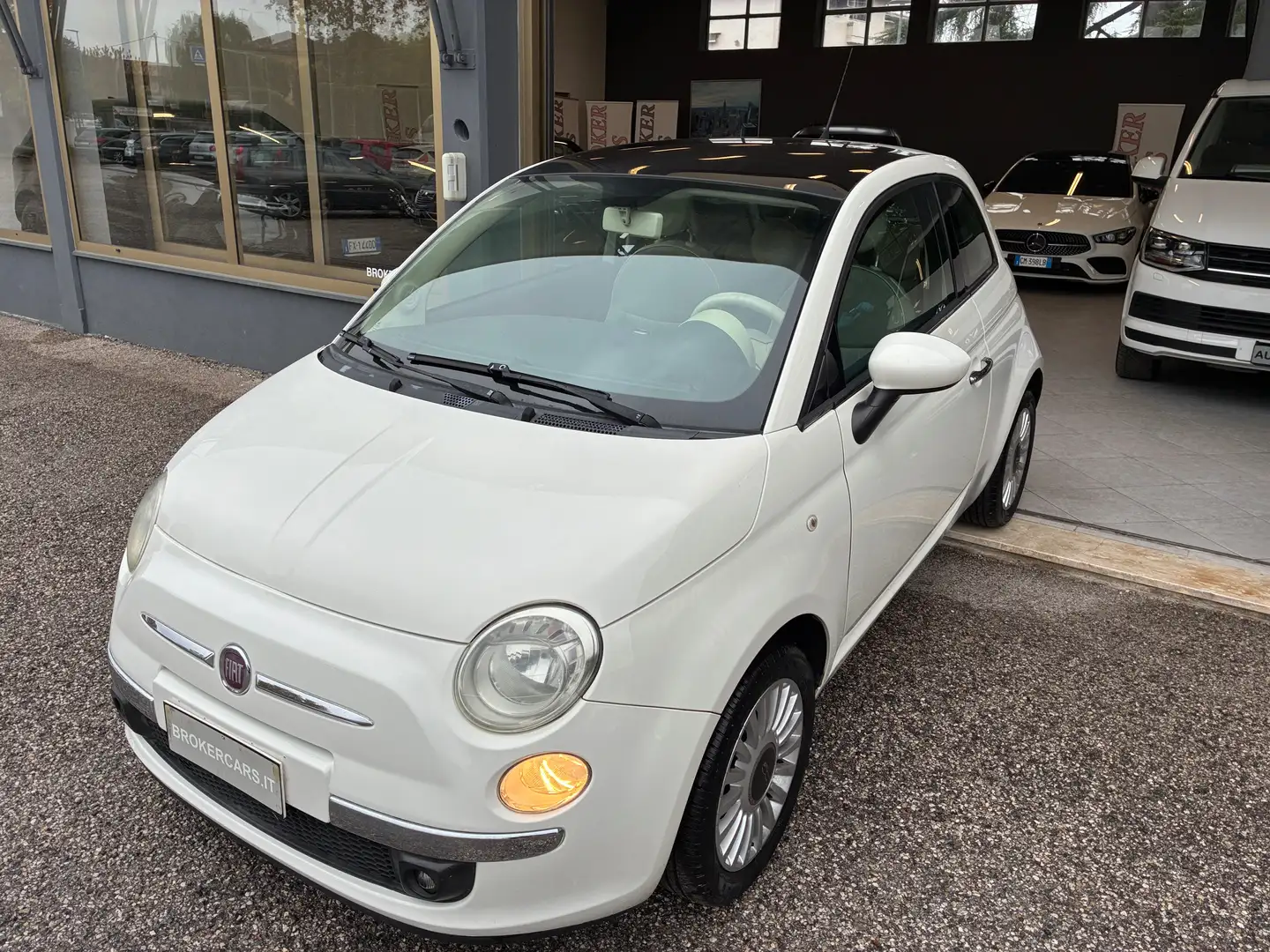 Fiat 500 500 1.2 Lounge 69cv Bianco - 1