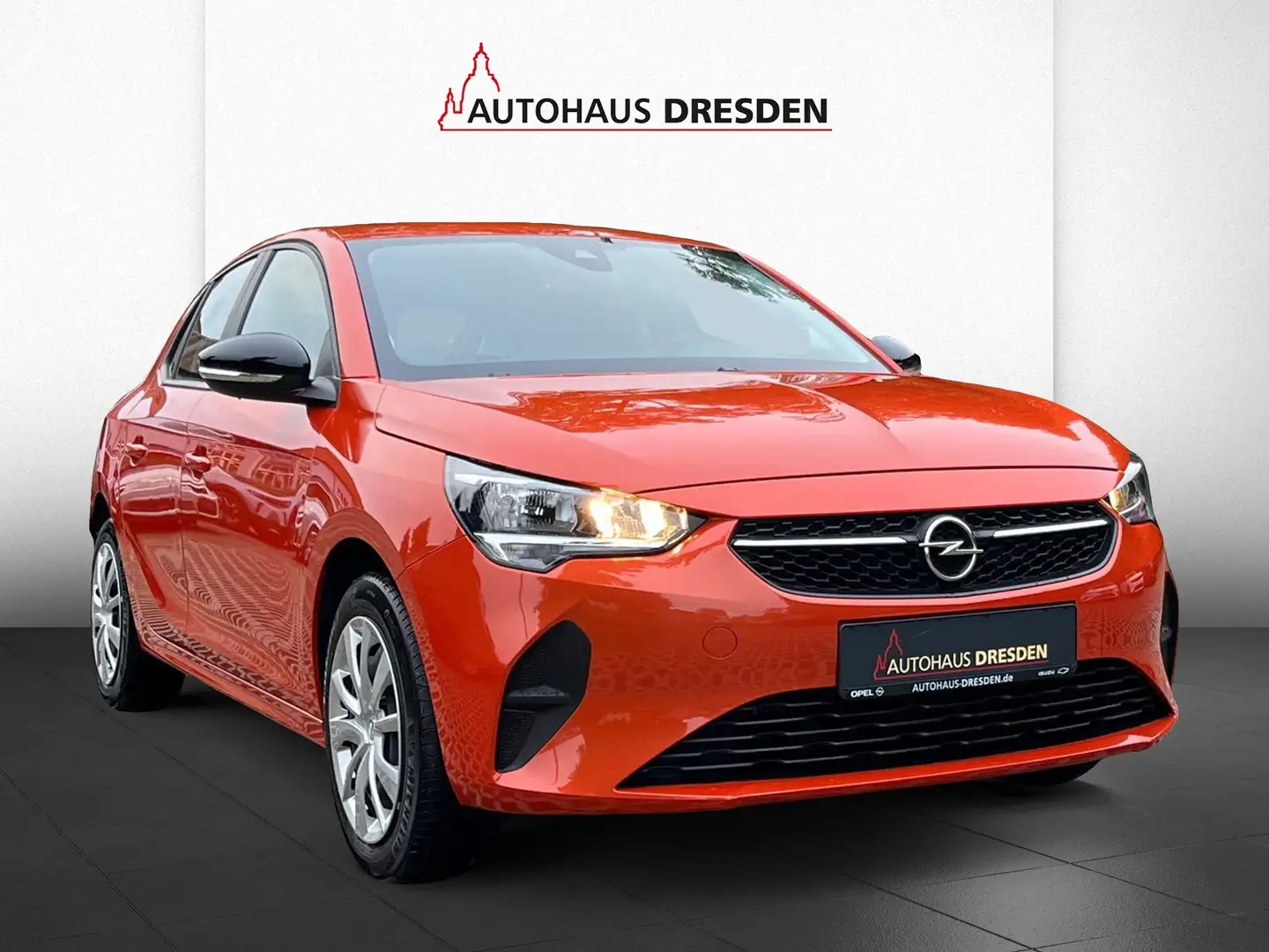 Opel Corsa F e Edition KlimaA+W-Pumpe+AUT+SpurH Arancione - 2