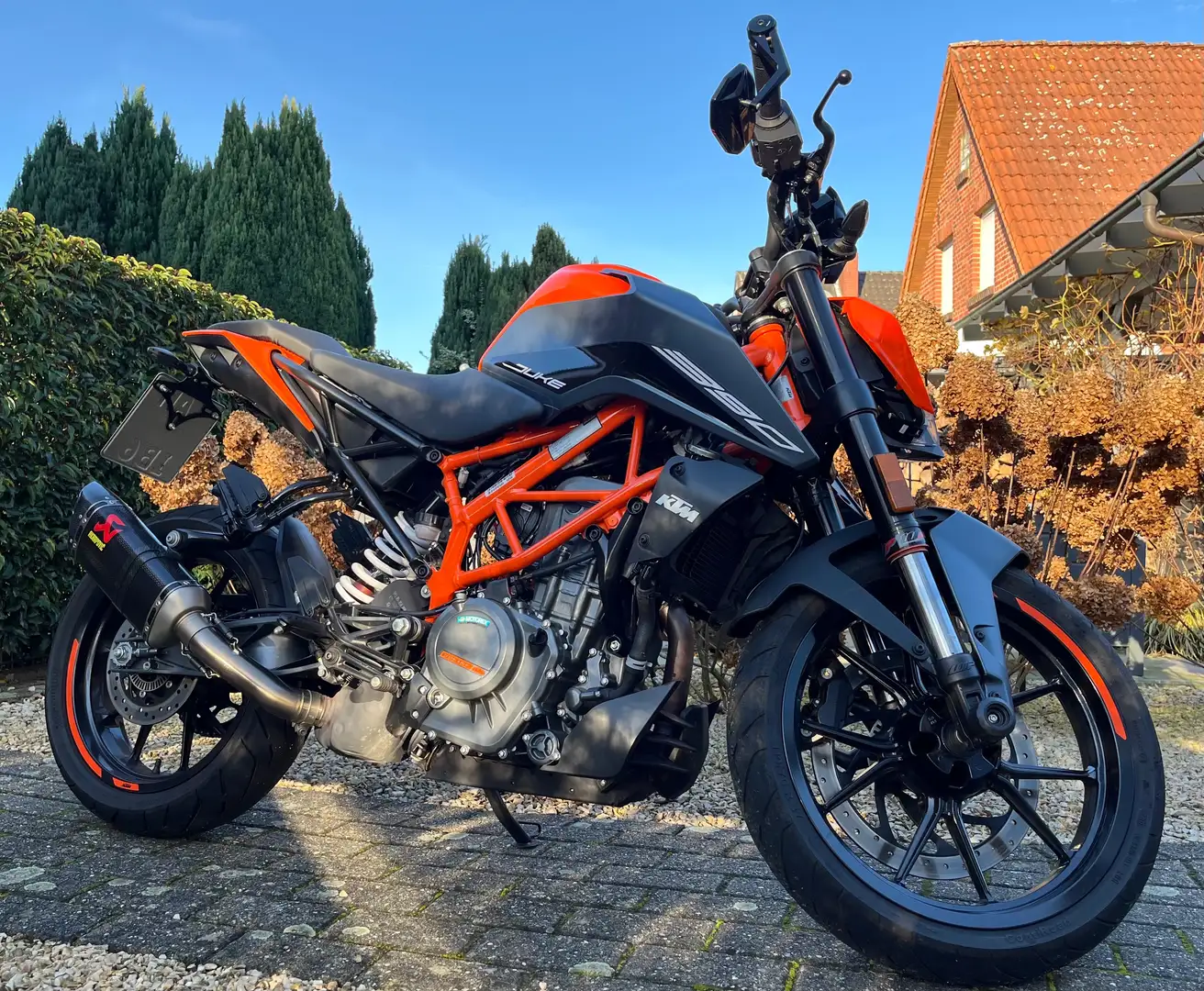 KTM 390 Duke Portocaliu - 1