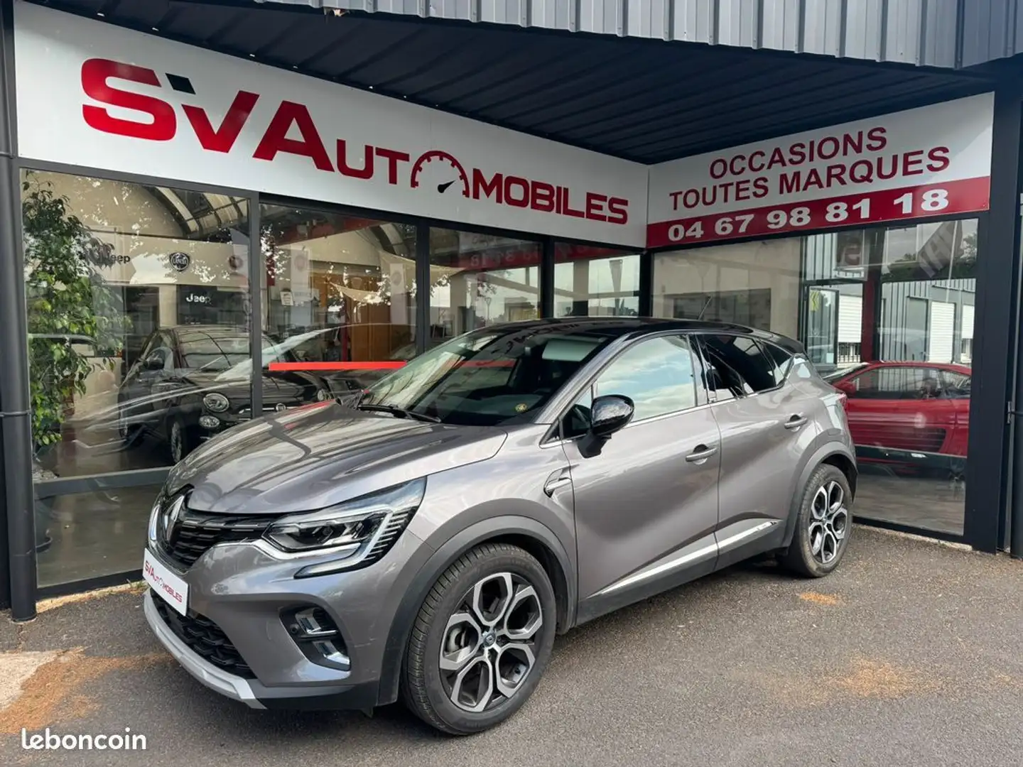 Renault Captur II (HJB) 1.6 E-Tech Plug-in 160ch Intens Gris - 1