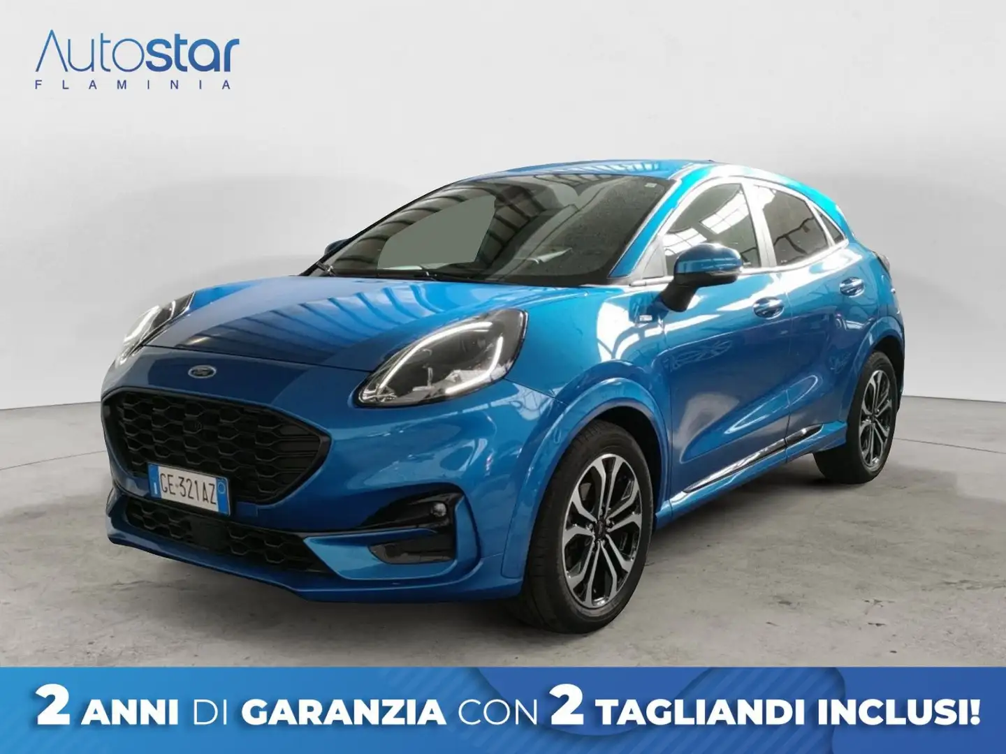 Ford Puma 1.0 ecoboost h ST-Line s&s 125cv Bleu - 1