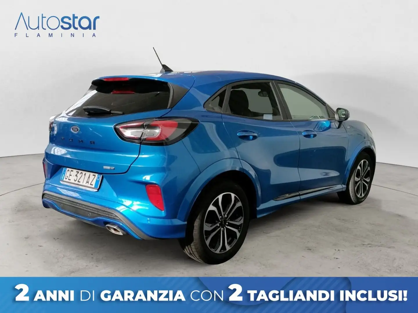 Ford Puma 1.0 ecoboost h ST-Line s&s 125cv Bleu - 2