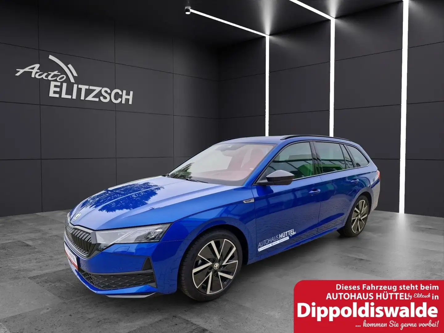 Skoda Octavia Combi 1.5 TSI mHEV Sportline DSG ACC NAV Blau - 1