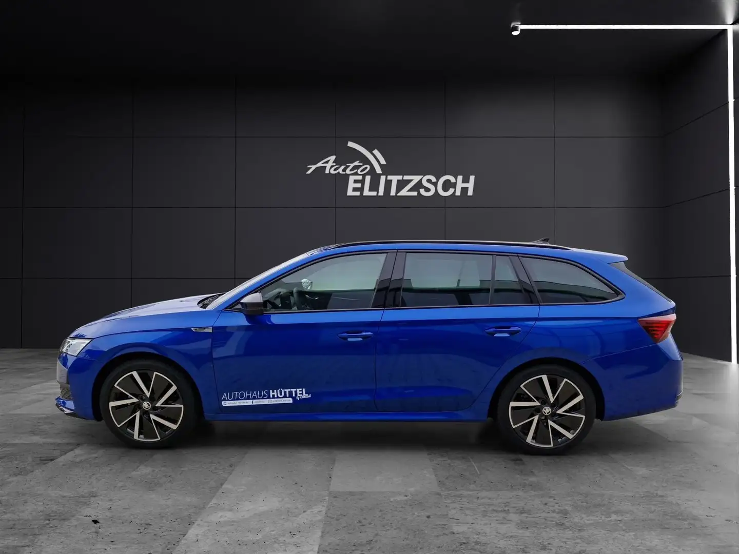 Skoda Octavia Combi 1.5 TSI mHEV Sportline DSG ACC NAV Blau - 2