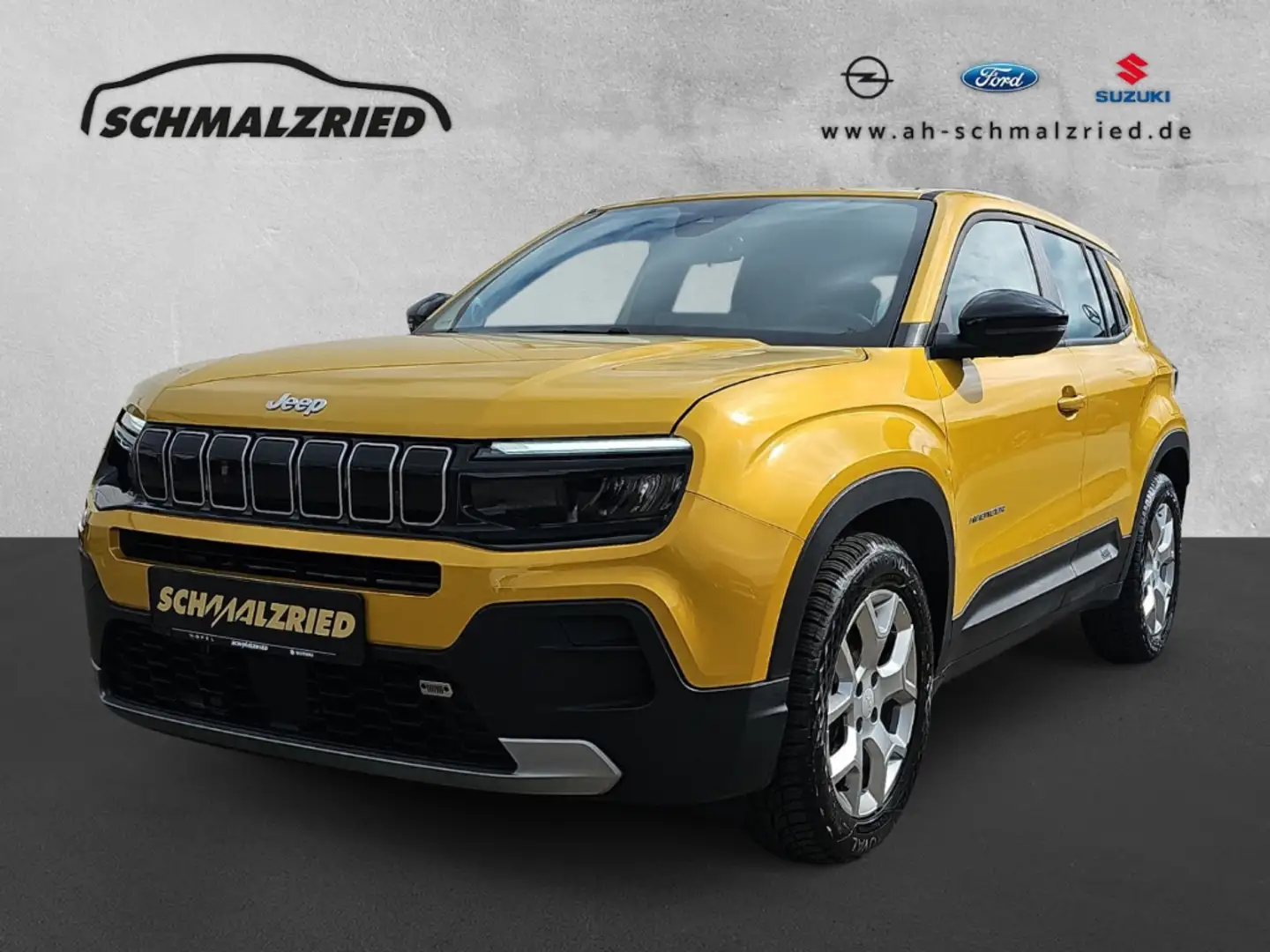 Jeep Avenger Altitude 1.2 Navi LED Apple CarPlay Android Auto K Gelb - 1