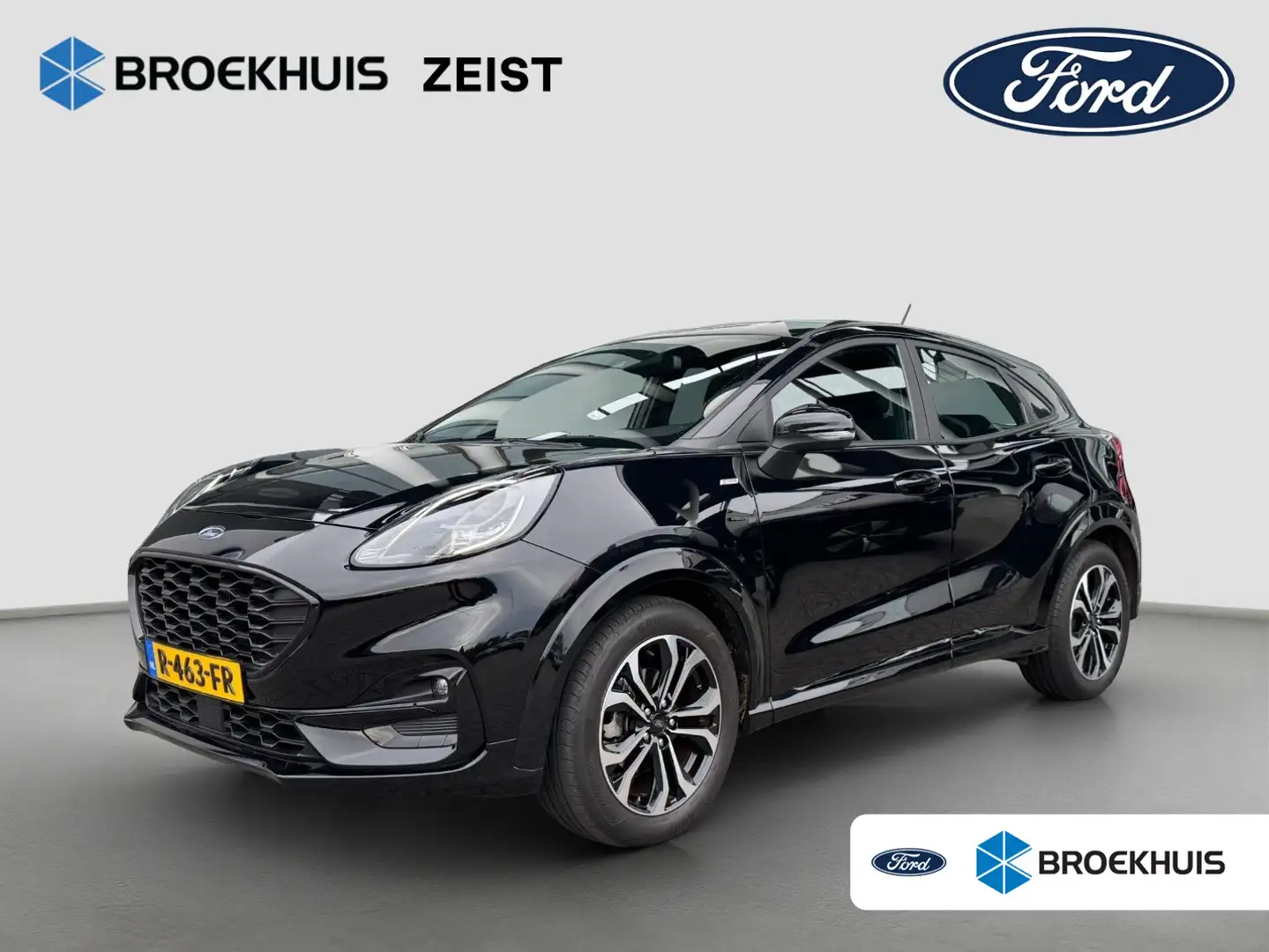 Ford Puma 1.0 EcoBoost Hybrid ST-Line | Trekhaak | Camera | Schwarz - 1