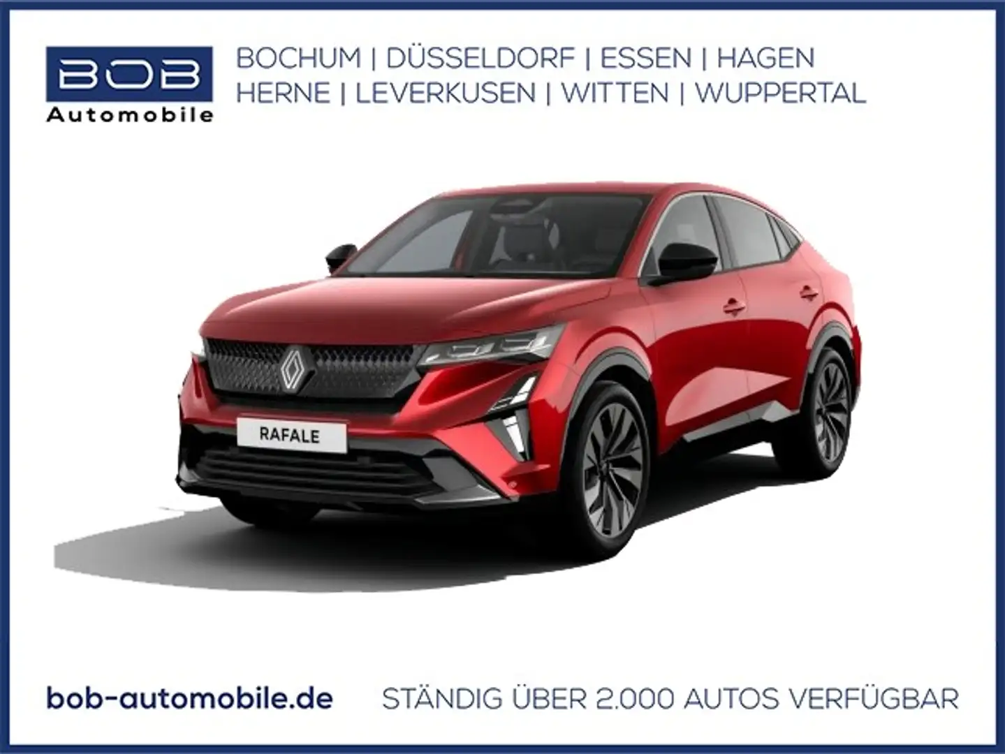 Renault Rafale Techno E-Tech Full Hybrid 200⚡BESTELLFAHRZEUG⚡D Rot - 1
