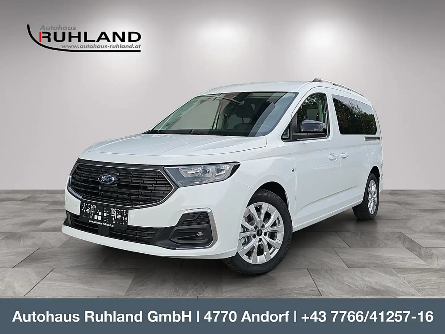 Ford Grand Tourneo Connect 2,0 EcoBlue L2 Titanium Aut. Weiß - 1