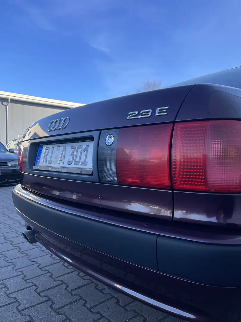 Audi 80 2.3 E 5 Zylinder Oldtimer Rot - 2