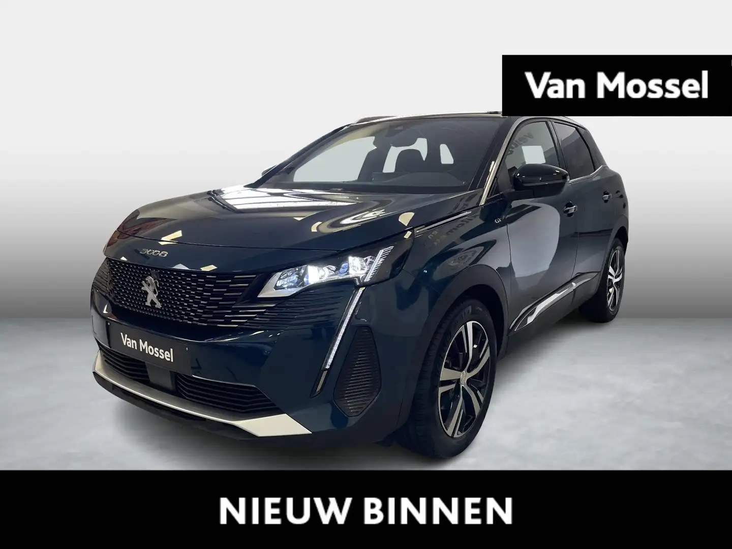 Peugeot 3008 Gt Line 1.2 Puretech Man.6 Blauw - 1