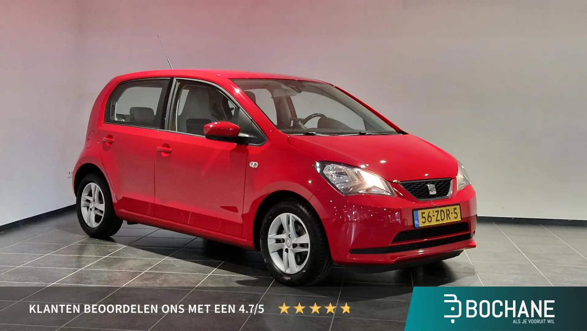 SEAT Mii 1.0 Style Chic | Airco | Cruise Control | Lichtmet Rosso - 1