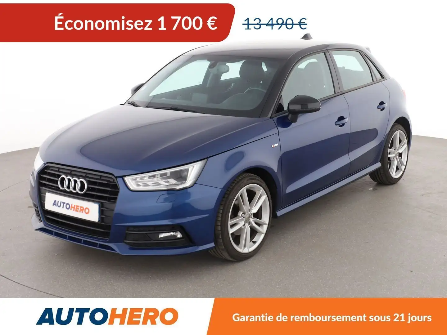 Audi A1 Sportback 1.0 TFSI Ultra Bleu - 1