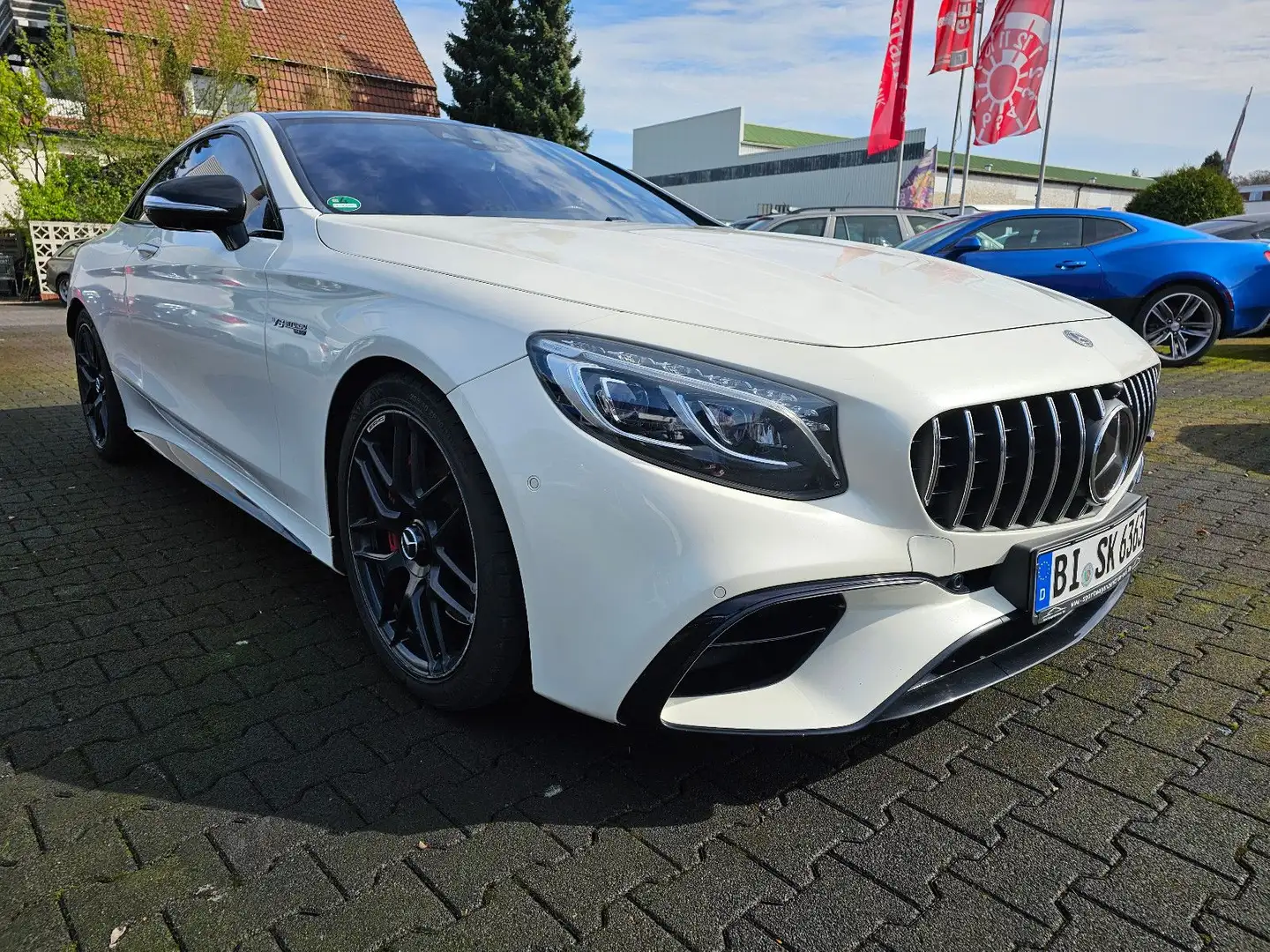 Mercedes-Benz S 63 AMG 4Matic+ Coupe*BURMESTER*AIRSCAF*VOLL Blanco - 1