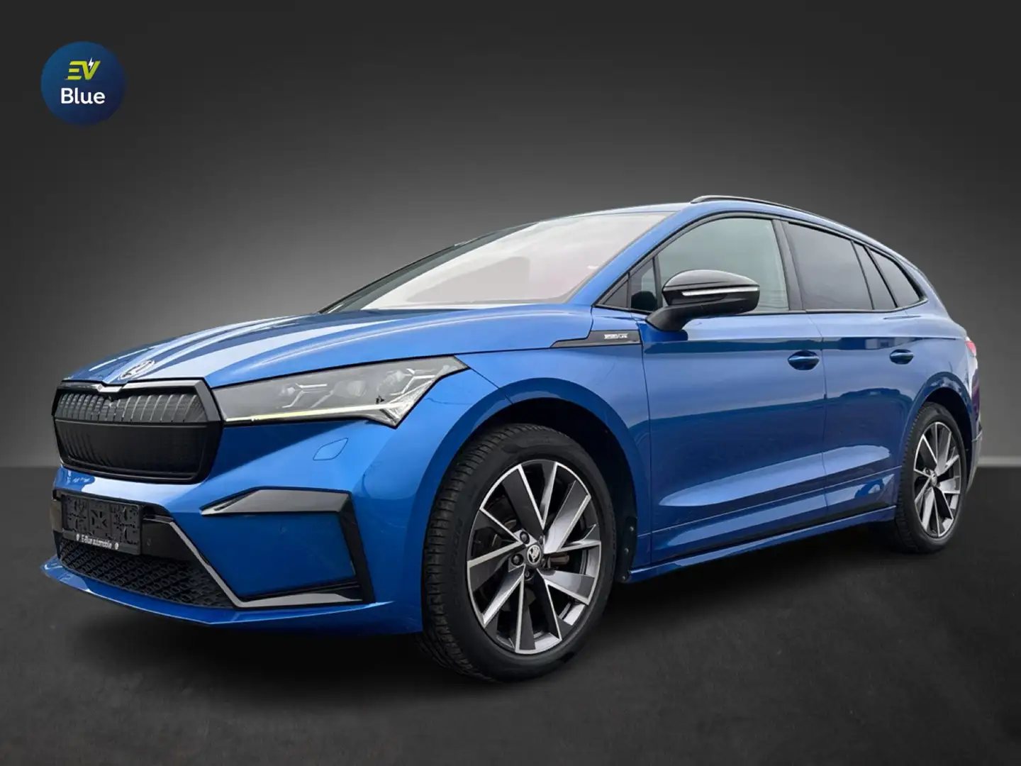Skoda Enyaq Enyaq 62 kWh 60 Sportline Bleu - 1