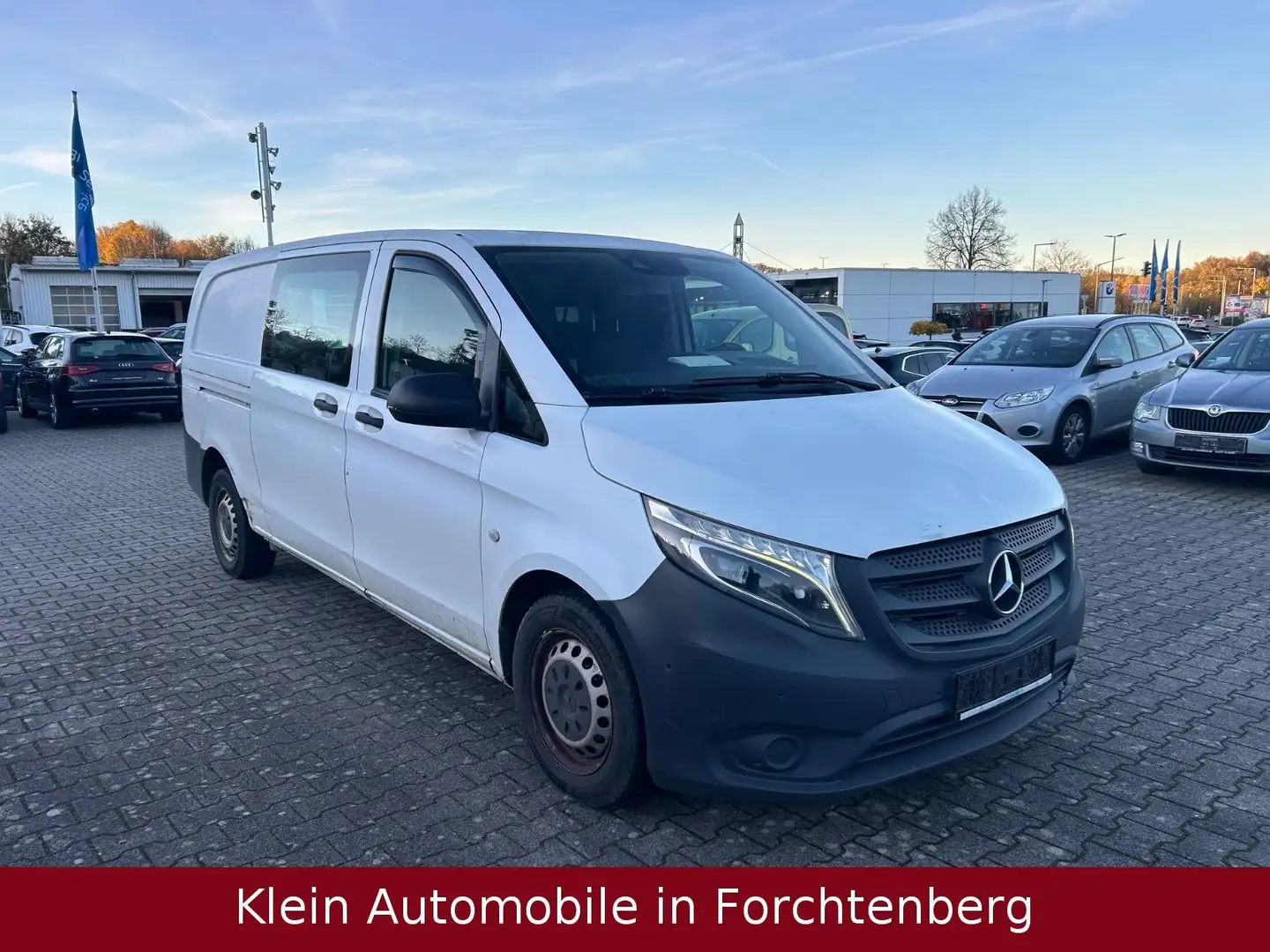 Mercedes-Benz Vito Kasten 116 CDI Aut. Extralang Navi Xenon Weiß - 1