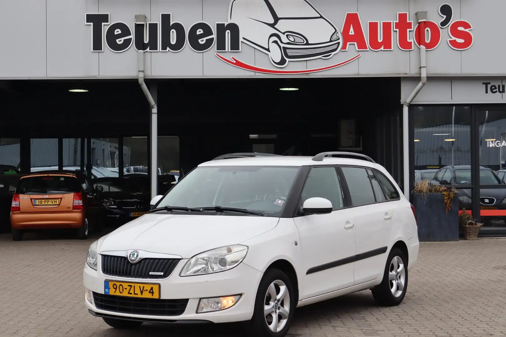 Skoda Fabia Combi 1.2 TDI Greenline Businessline Navigatie, Cr Alb - 1