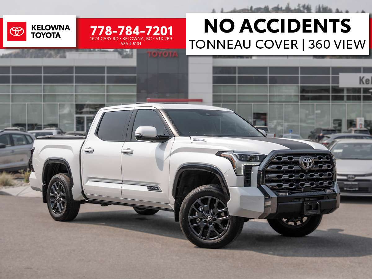 2025 Toyota Tundra Platinum Hybrid | NO ACCIDENTS | TONNEAU COVER