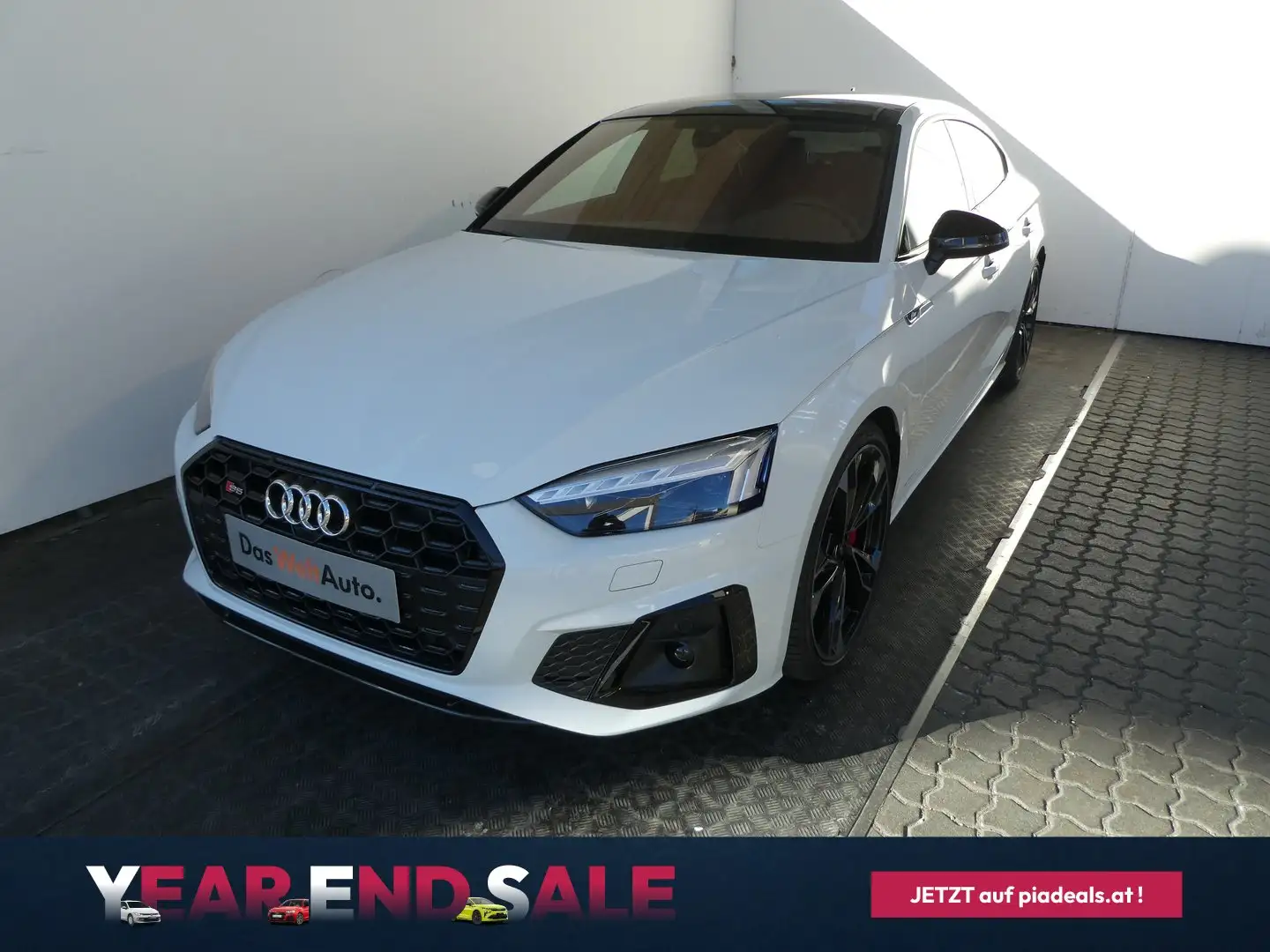 Audi S5 TDI Blanc - 1