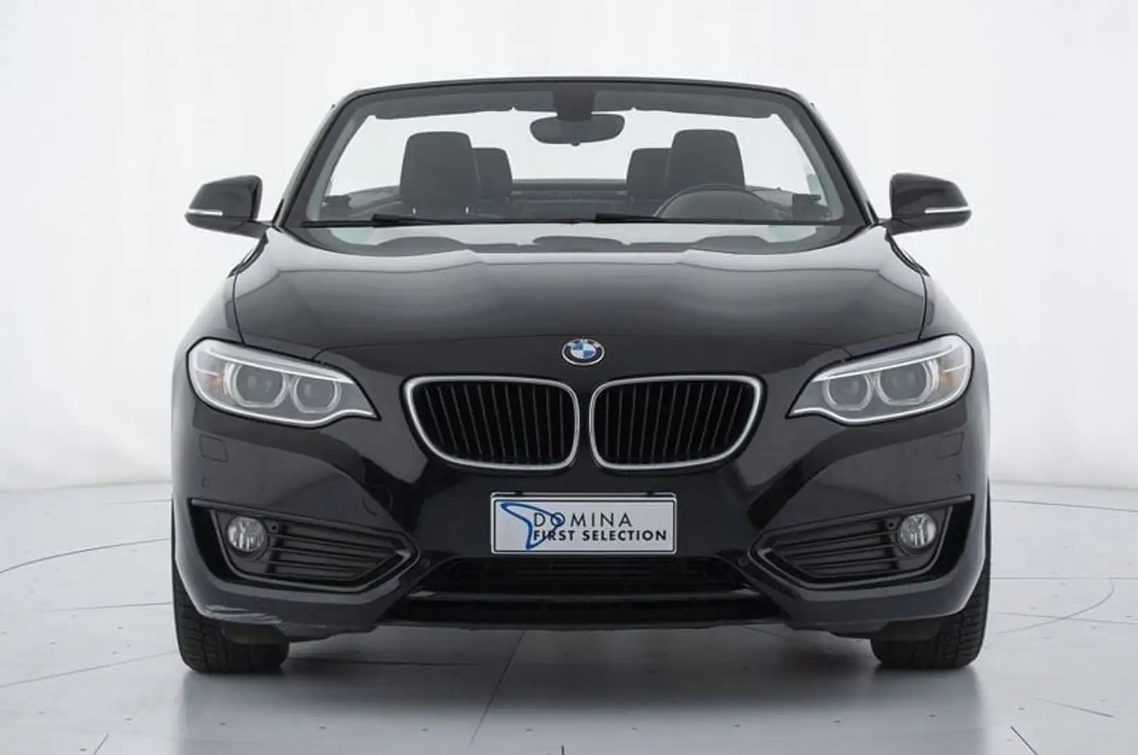 BMW 218 218d Cabrio Aut. Nero - 2