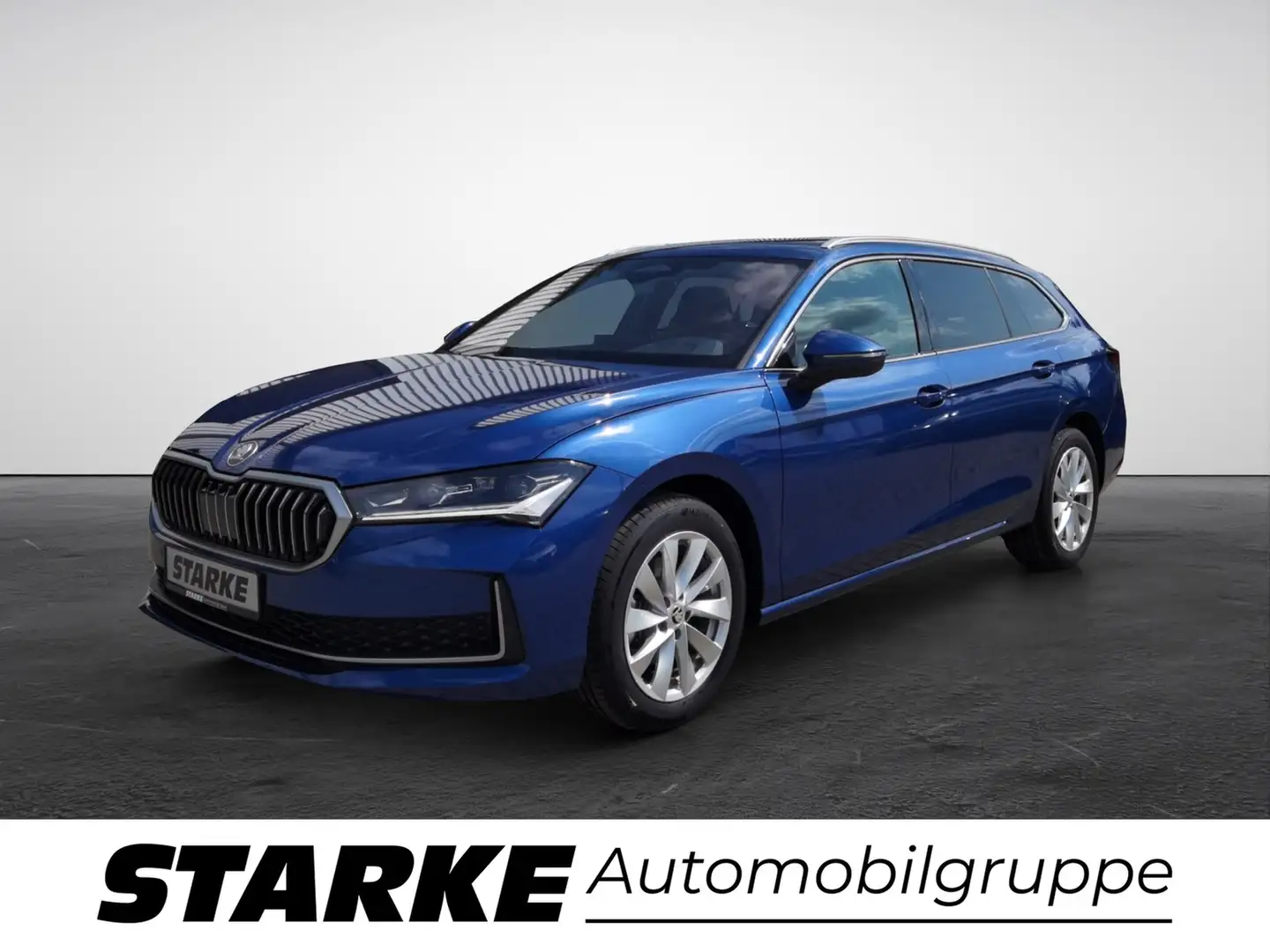 Skoda Superb Combi 1,5 TSI mHEV Selection Bleu - 1