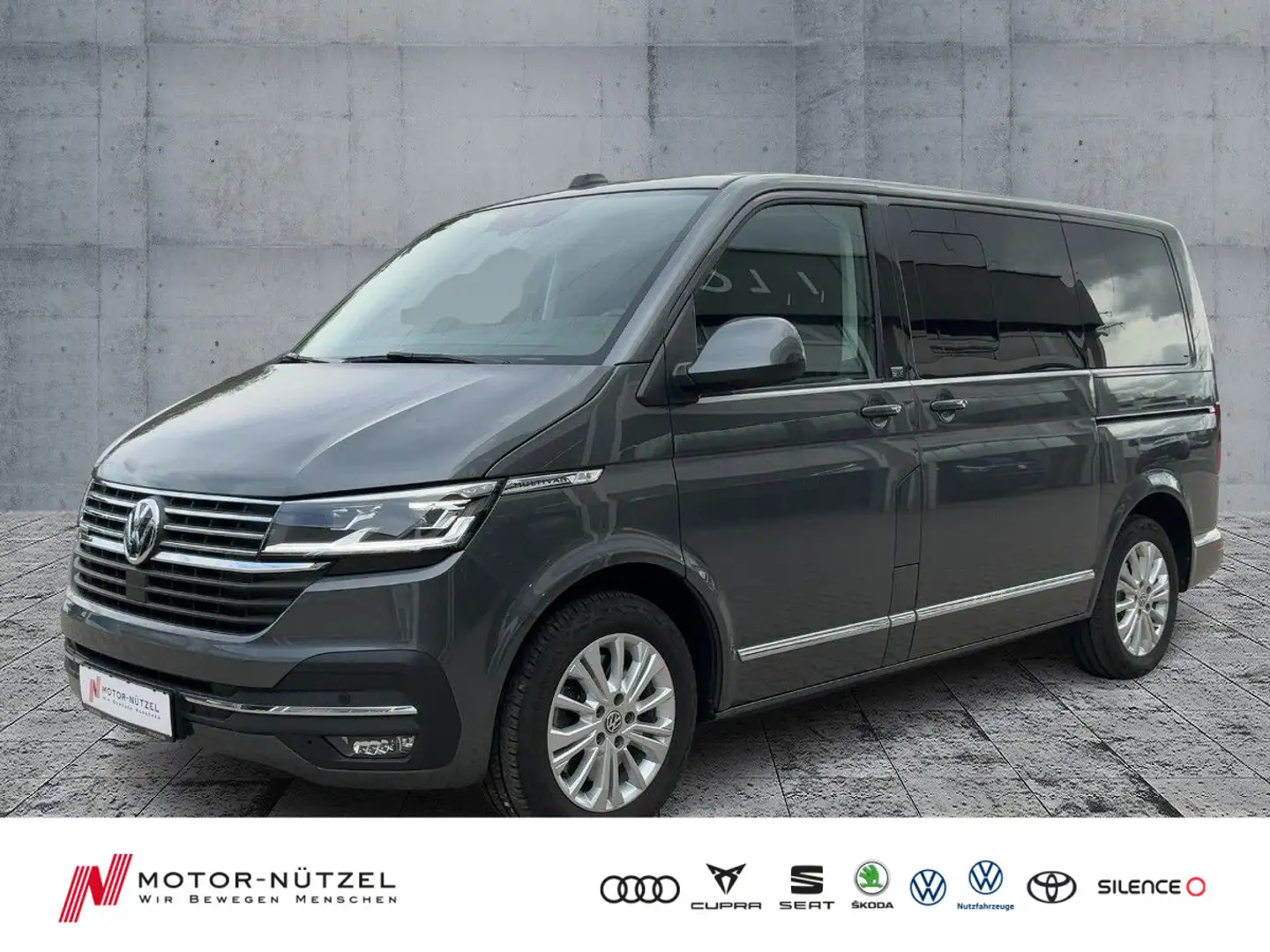 Volkswagen T6.1 Multivan 2.0 TDI 4M GENERATION SIX LED+NAVI Grijs - 1