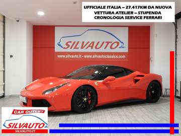 GTB - UFFICIALE ITALIA – 27.417KM DA NUOVA – VETTURA ATELIER – STUPENDA – CRONOLOGIA SERVICE FERRARI (2016)