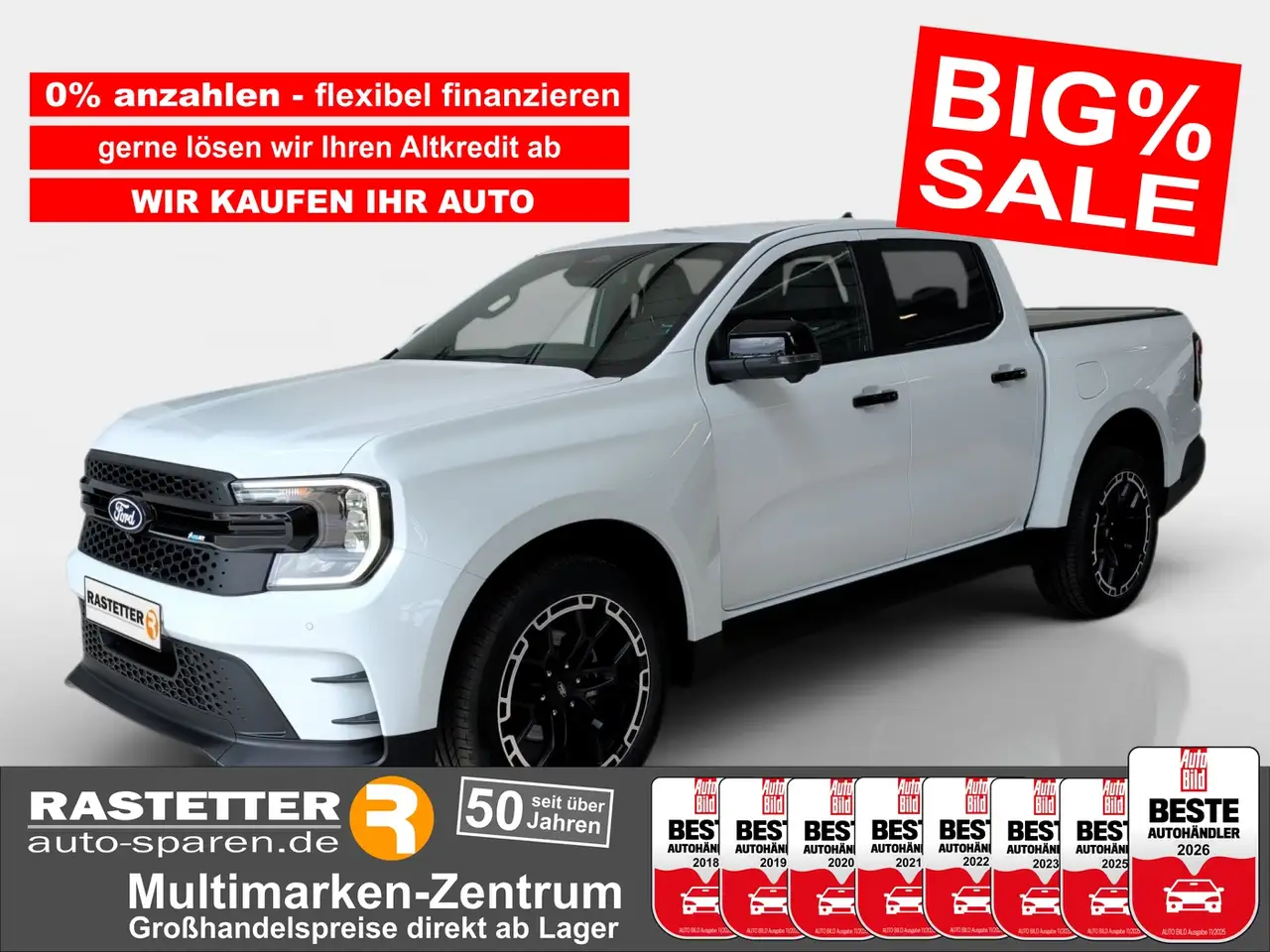 Ford Ranger DK 3.0 MS-RT Rollo+B&O+AHK+360+ACC+Navi+21Z+virtCP