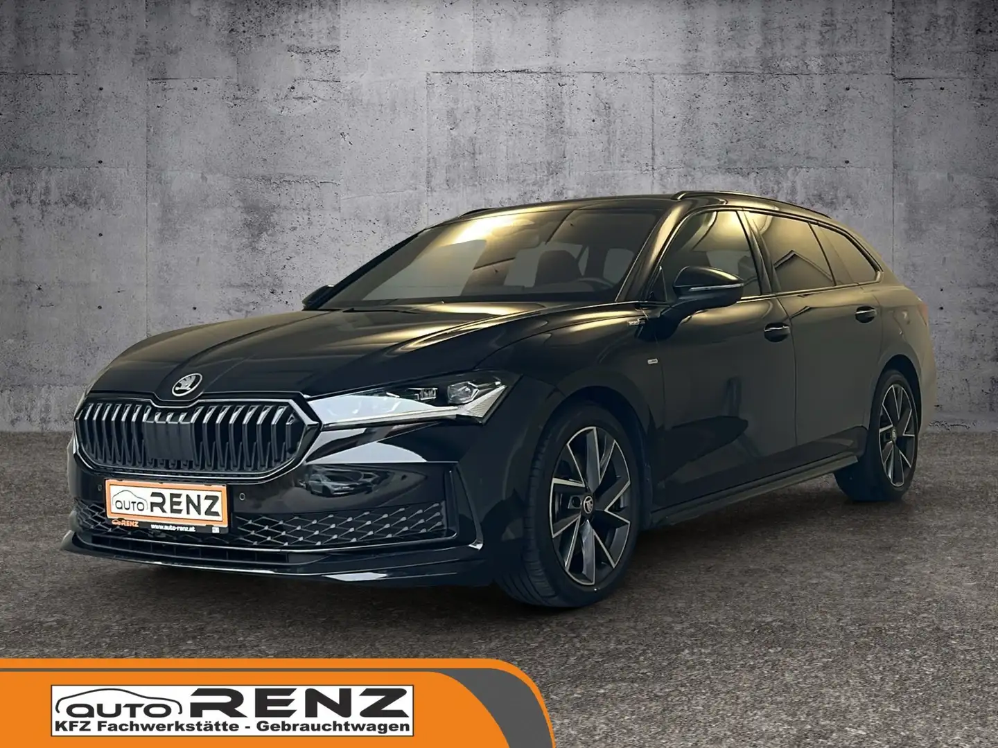 Skoda Superb 2.0 TDI 4x4 Sportline, AHK, Lenkradheizung,.... Schwarz - 1
