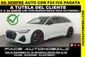 Audi RS6 DYNAMIC PLUS PERFORMANCE B&O 305 KM/H BLACK PACK Bianco - thumbnail 1