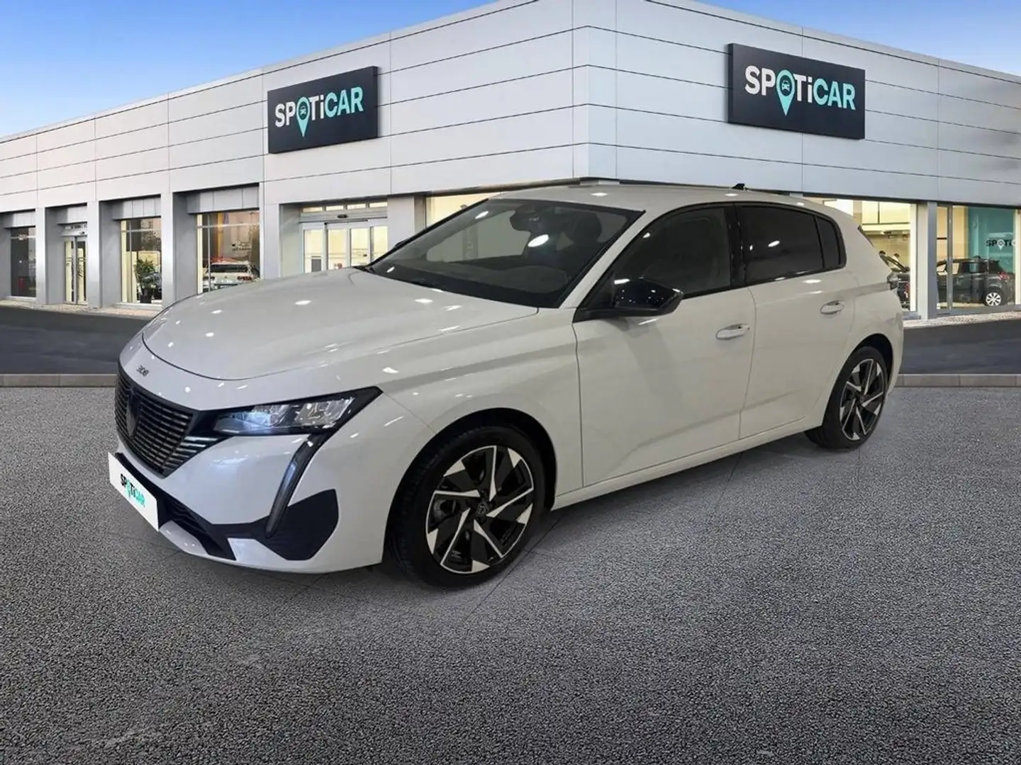 Peugeot 308 5P Hybrid MHEV 145 e-DCS6 Allure Weiß - 1